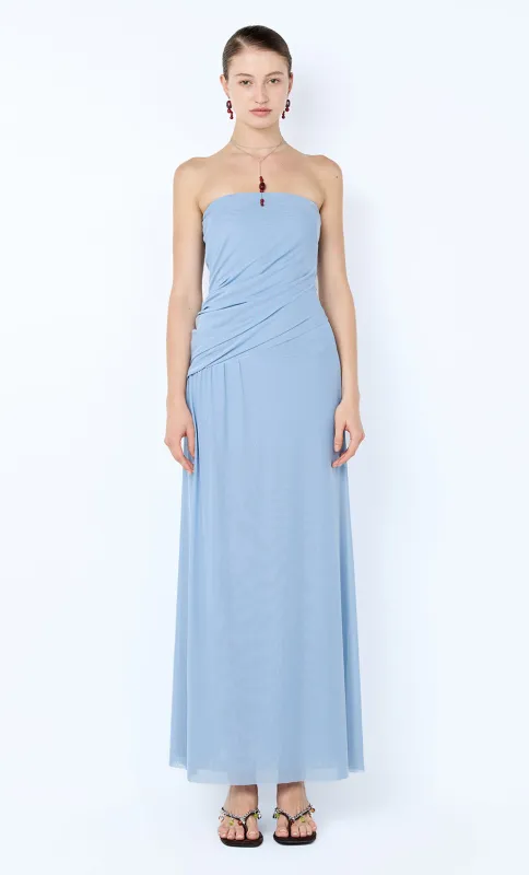 ISIDORE STRAPLESS MAXI DRESS - DENIM BLUE made by bec + bridge