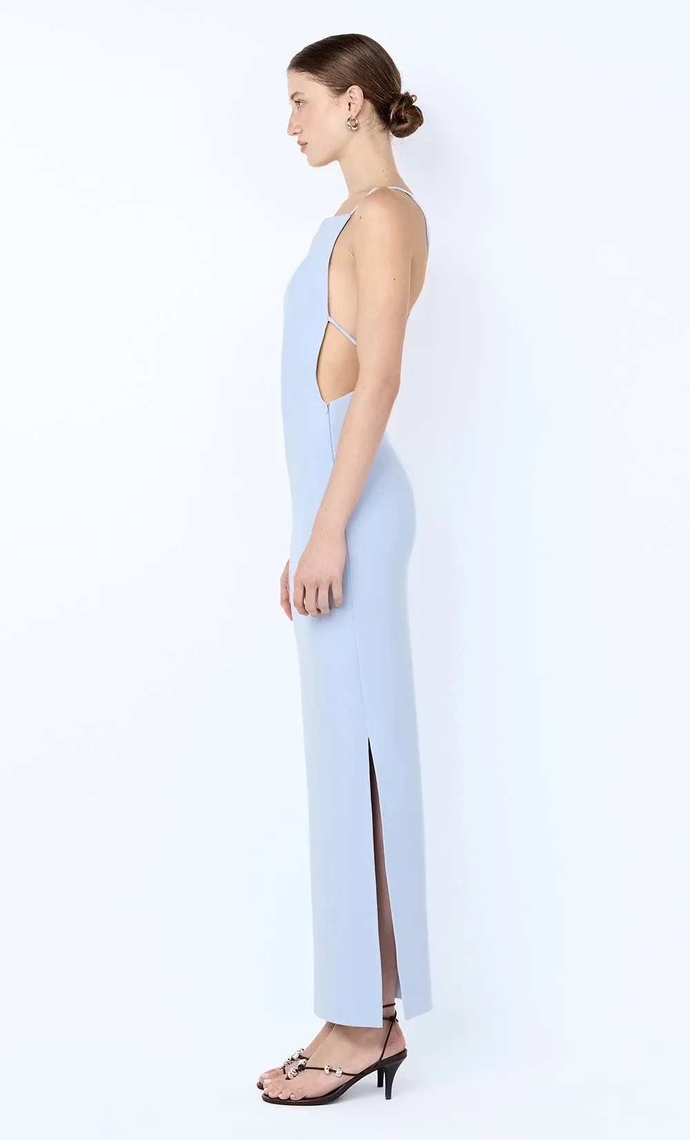 ARLENE STRAPPY MIDI DRESS - CORNFLOWER sold by bec + bridge product image thumbnail 4