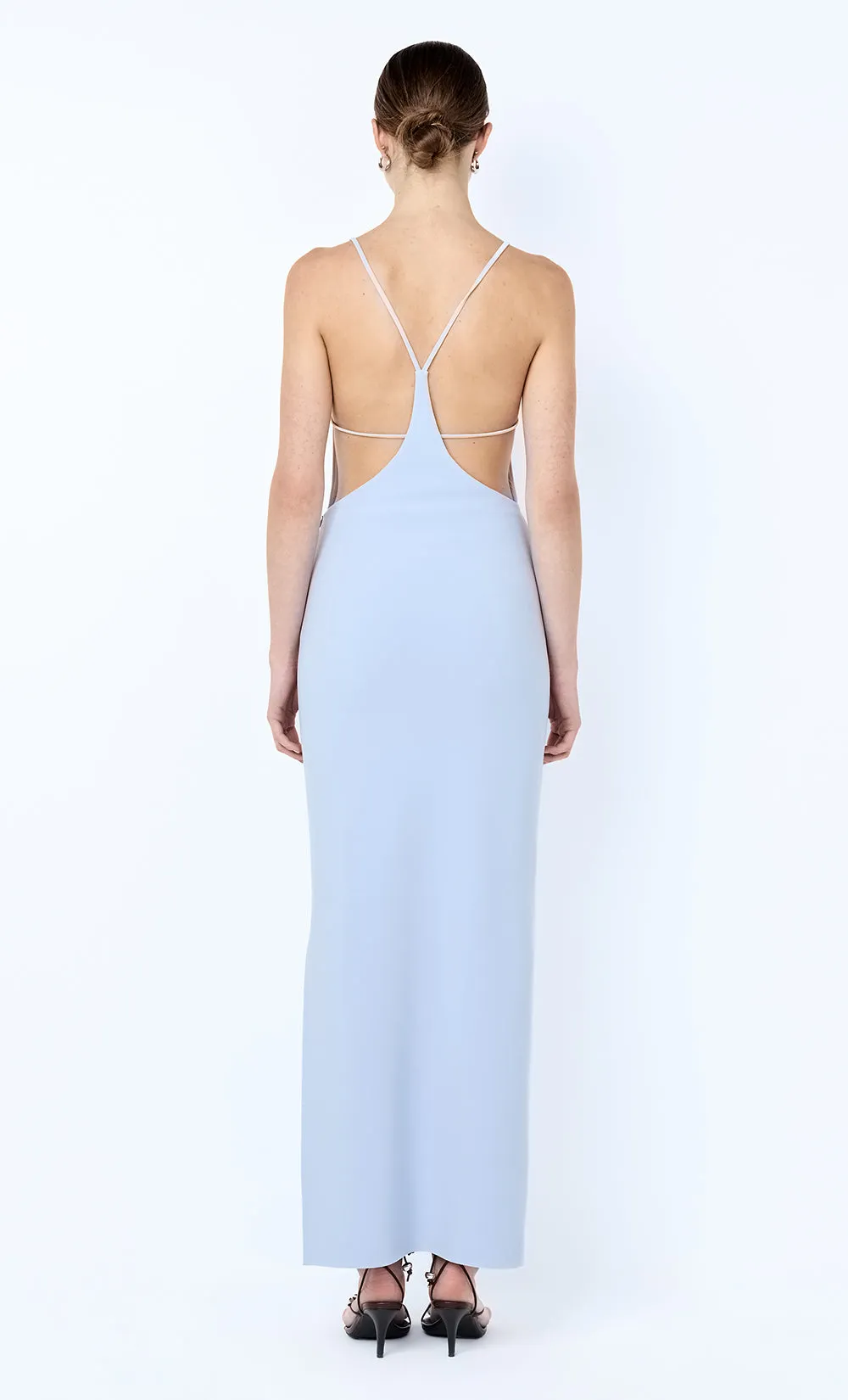 ARLENE STRAPPY MIDI DRESS - CORNFLOWER sold by bec + bridge product image thumbnail 3