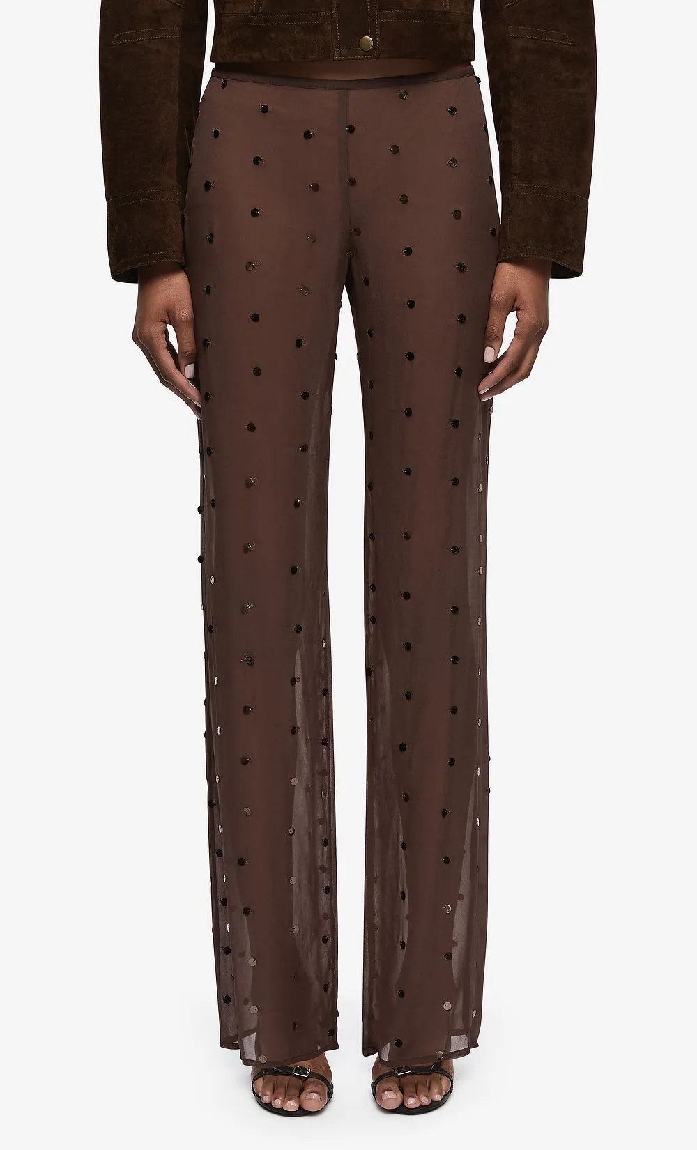 ARIELLE PANT - MILK CHOCOLATE sold by bec + bridge product image thumbnail 2