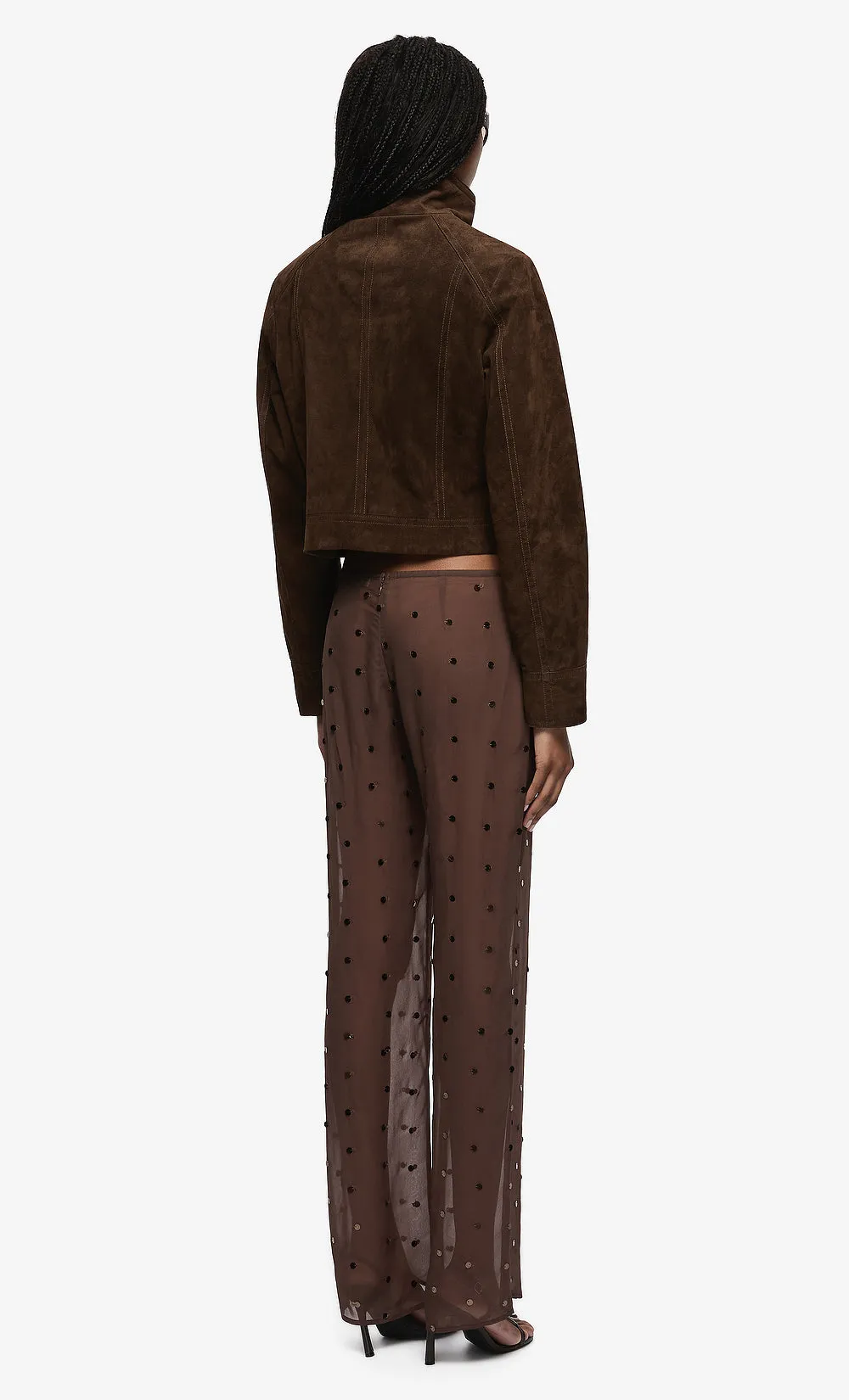 ARIELLE PANT - MILK CHOCOLATE sold by bec + bridge product image thumbnail 4