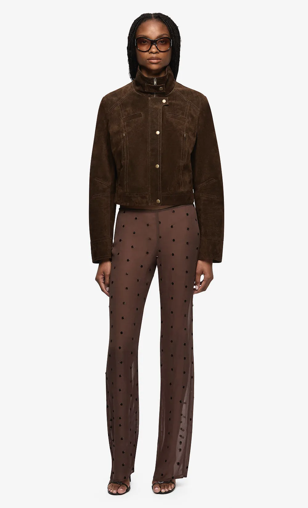 ARIELLE PANT - MILK CHOCOLATE sold by bec + bridge