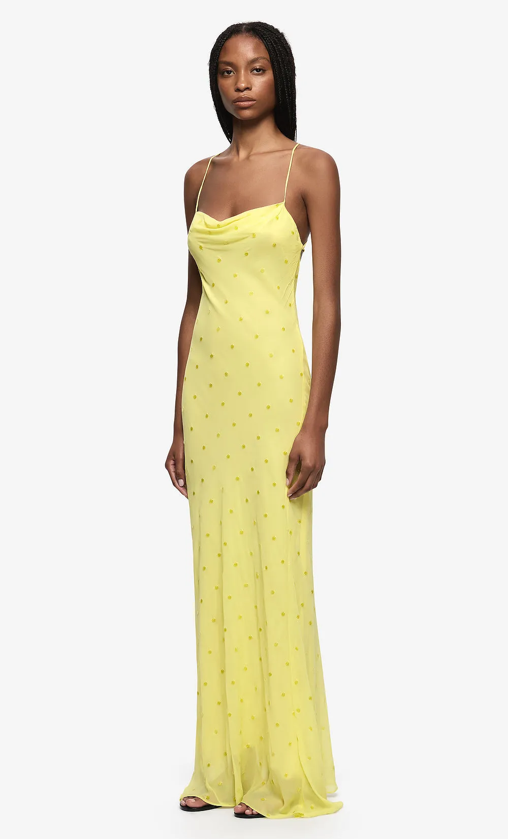 ARIELLE SLIP MAXI DRESS - CITRUS sold by bec + bridge