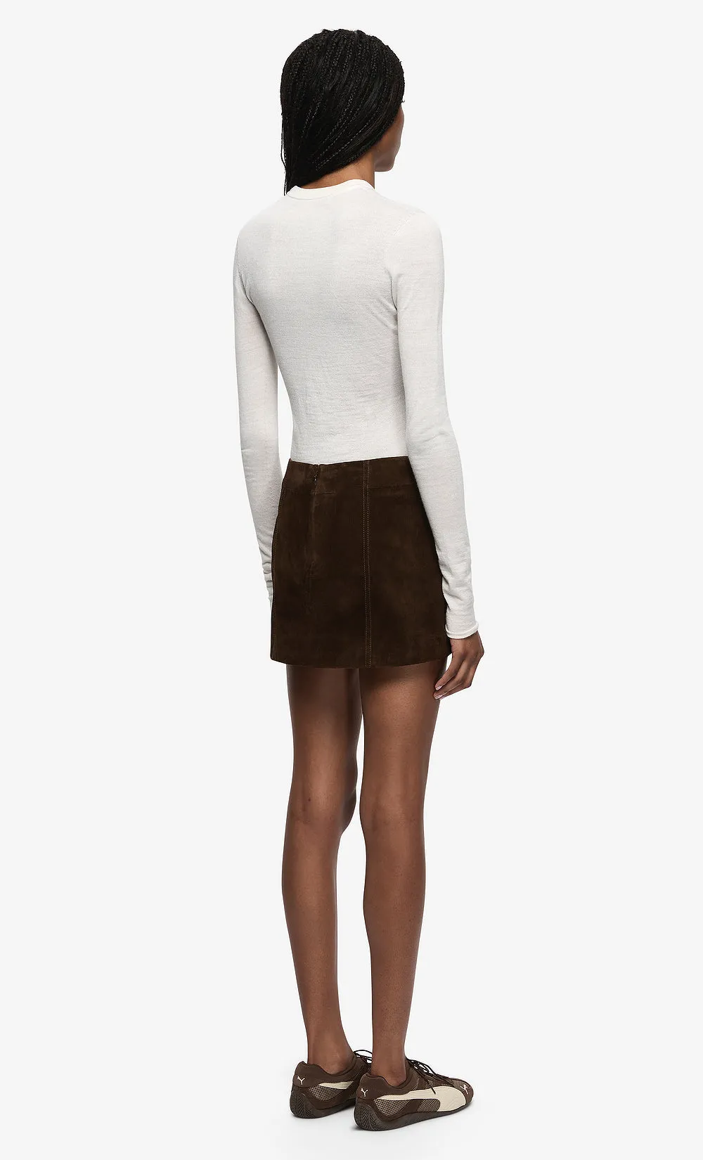 RUE LONG SLEEVE TOP - IVORY sold by bec + bridge product image thumbnail 4