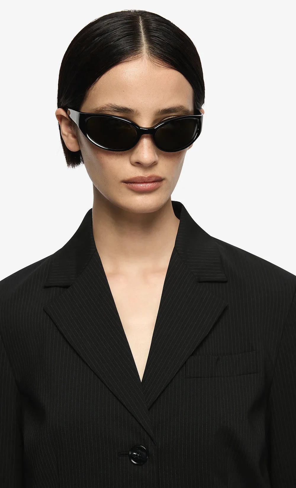 MARCELLI BLAZER - BLACK/WHITE PINSTRIPE sold by bec + bridge product image thumbnail 3