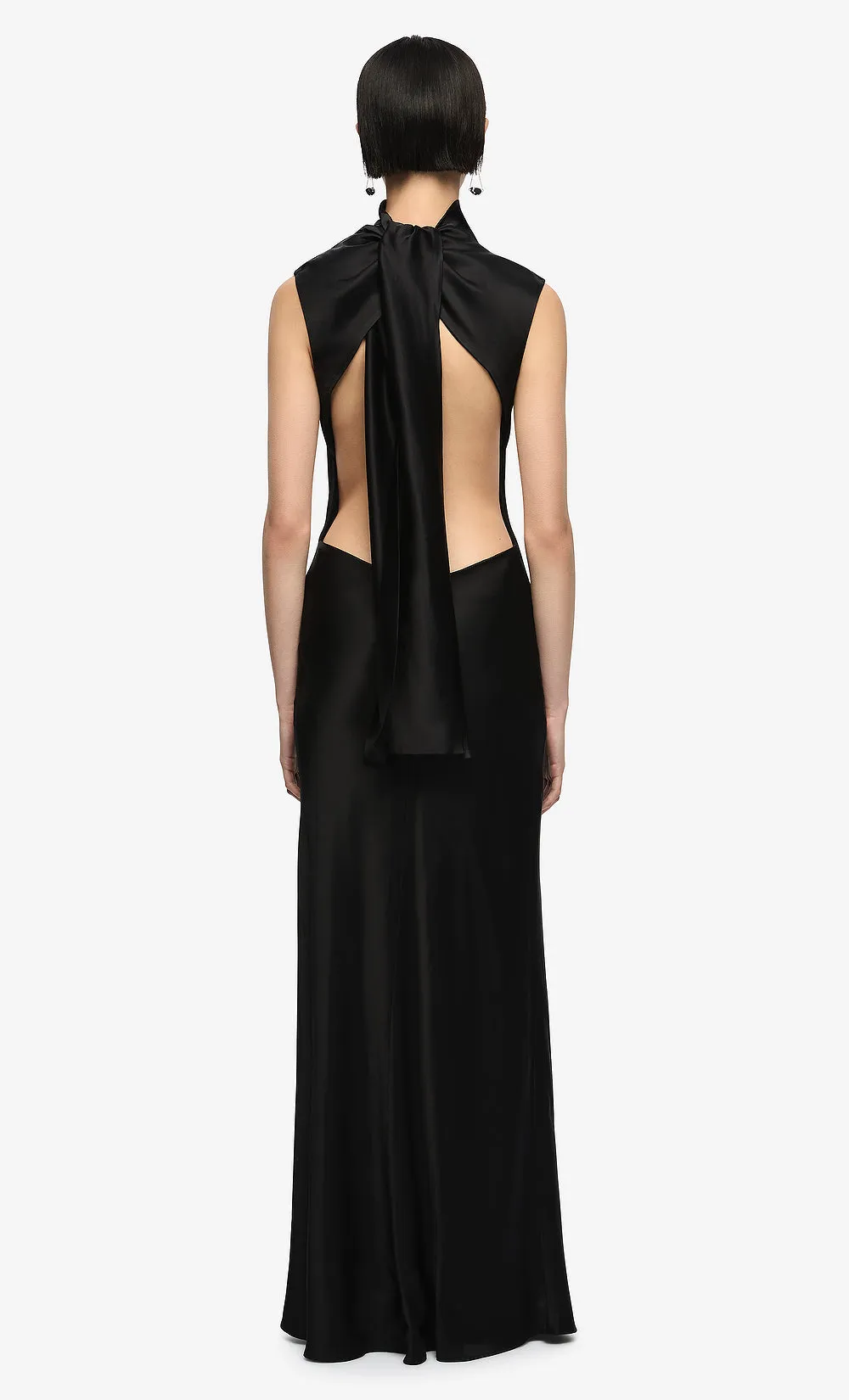 ELIAS MAXI DRESS - BLACK sold by bec + bridge product image thumbnail 5