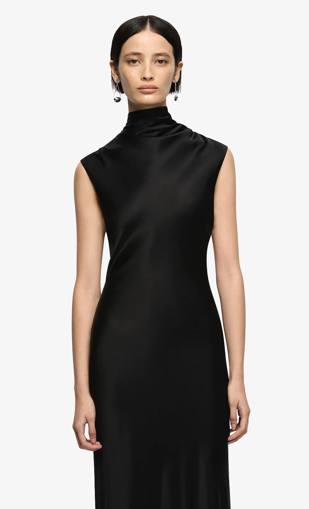 ELIAS MAXI DRESS - BLACK sold by bec + bridge product image thumbnail 4