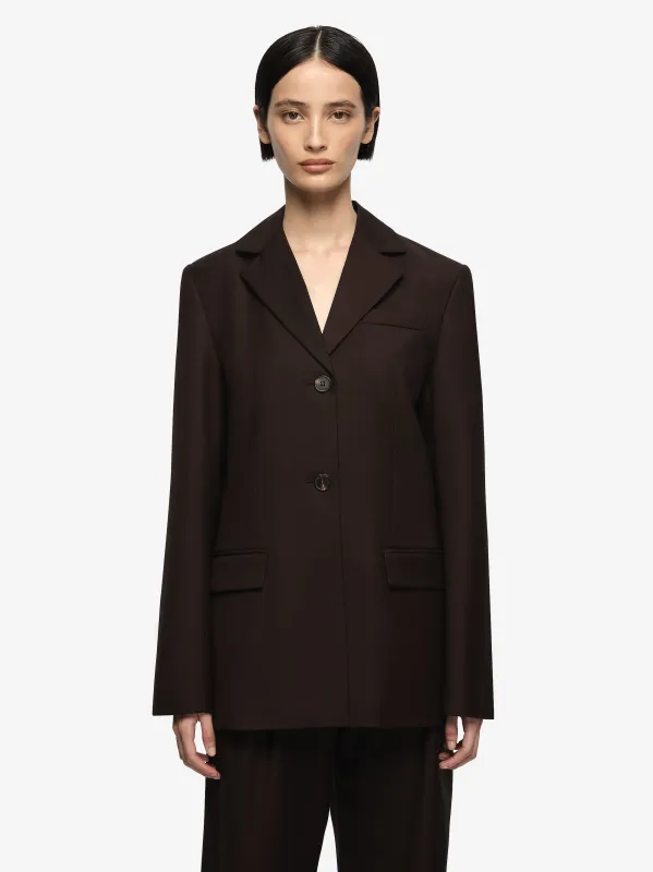 EDDIE BLAZER - DARK CHOCOLATE made by bec + bridge