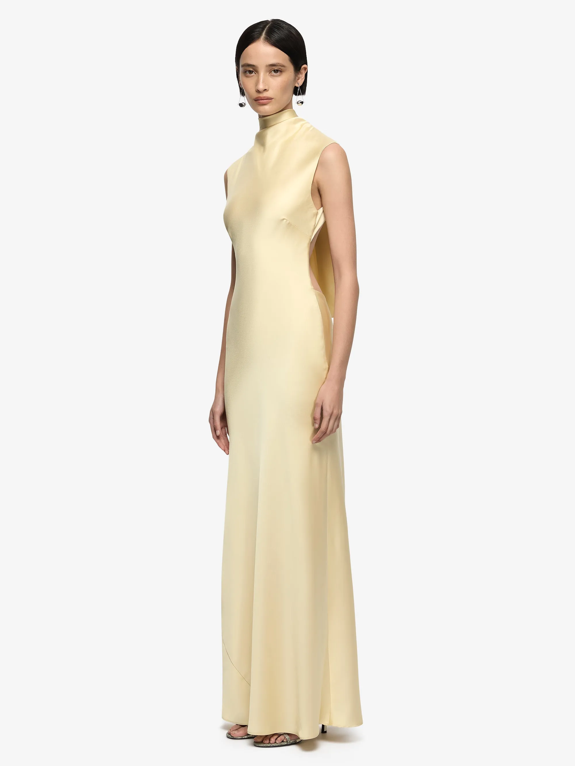 ELIAS MAXI DRESS - BUTTER sold by bec + bridge product image thumbnail 4