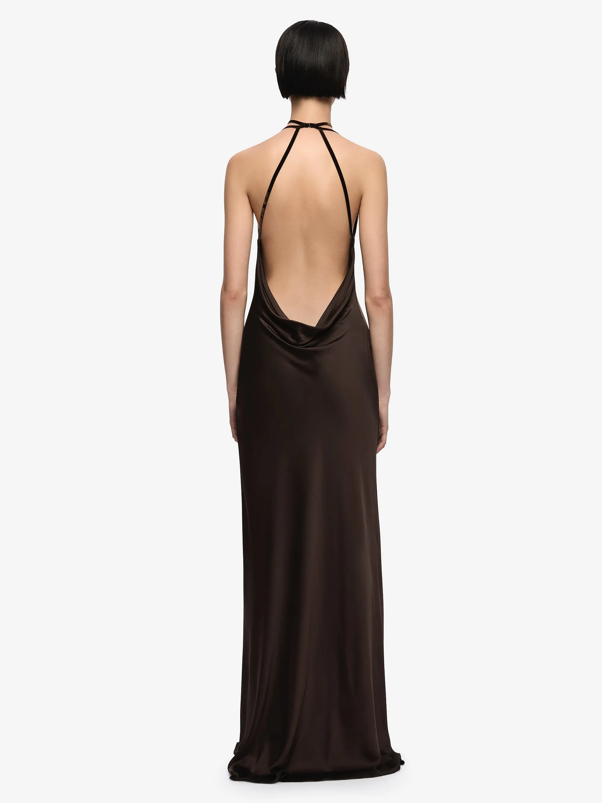 ALROSE MAXI DRESS - DARK CHOCOLATE sold by bec + bridge product image thumbnail 2