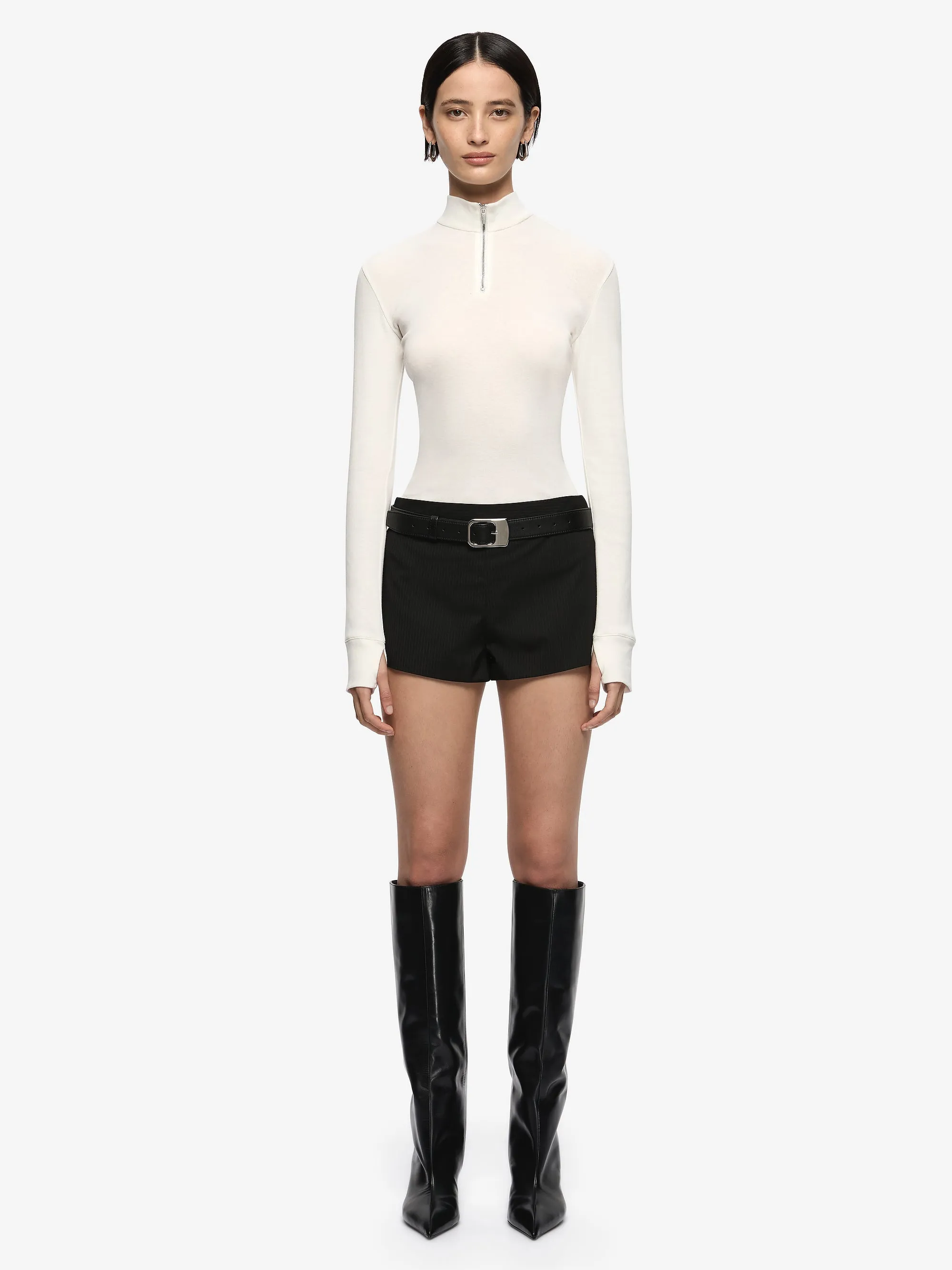 MONETA LONG SLEEVE TOP - IVORY sold by bec + bridge product image thumbnail 2