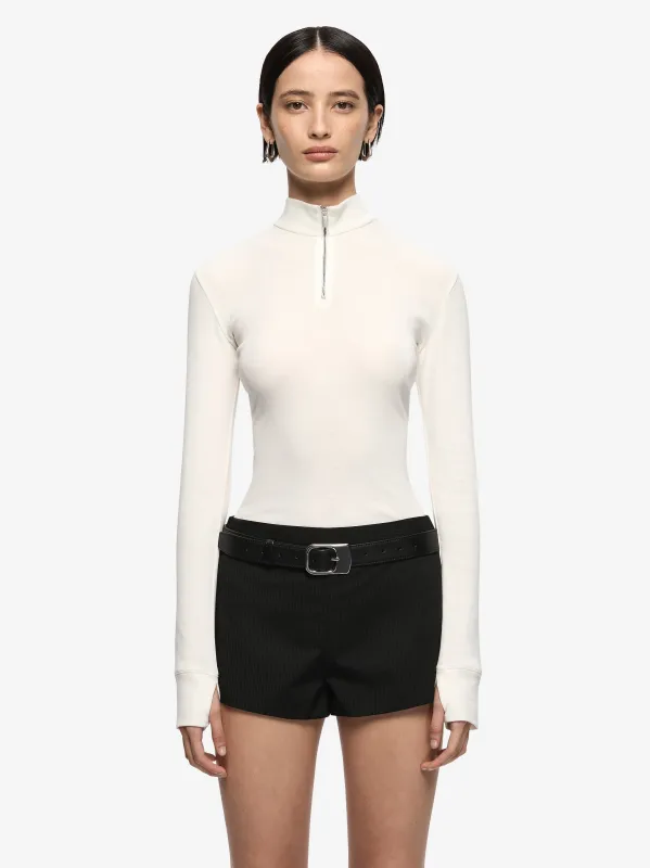MONETA LONG SLEEVE TOP - IVORY made by bec + bridge