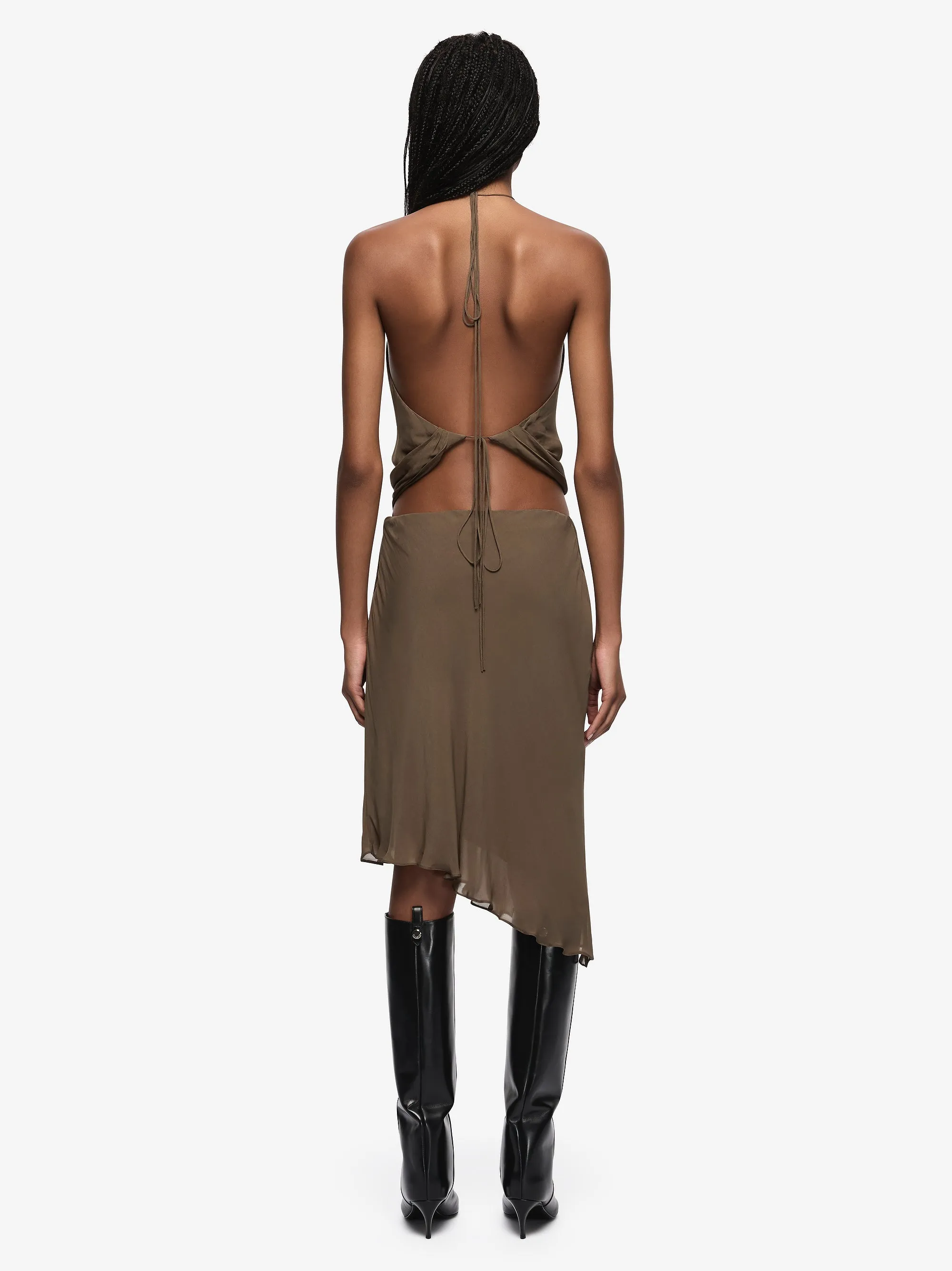 SAMANTHA ASYM SKIRT - TWIG sold by bec + bridge product image thumbnail 4