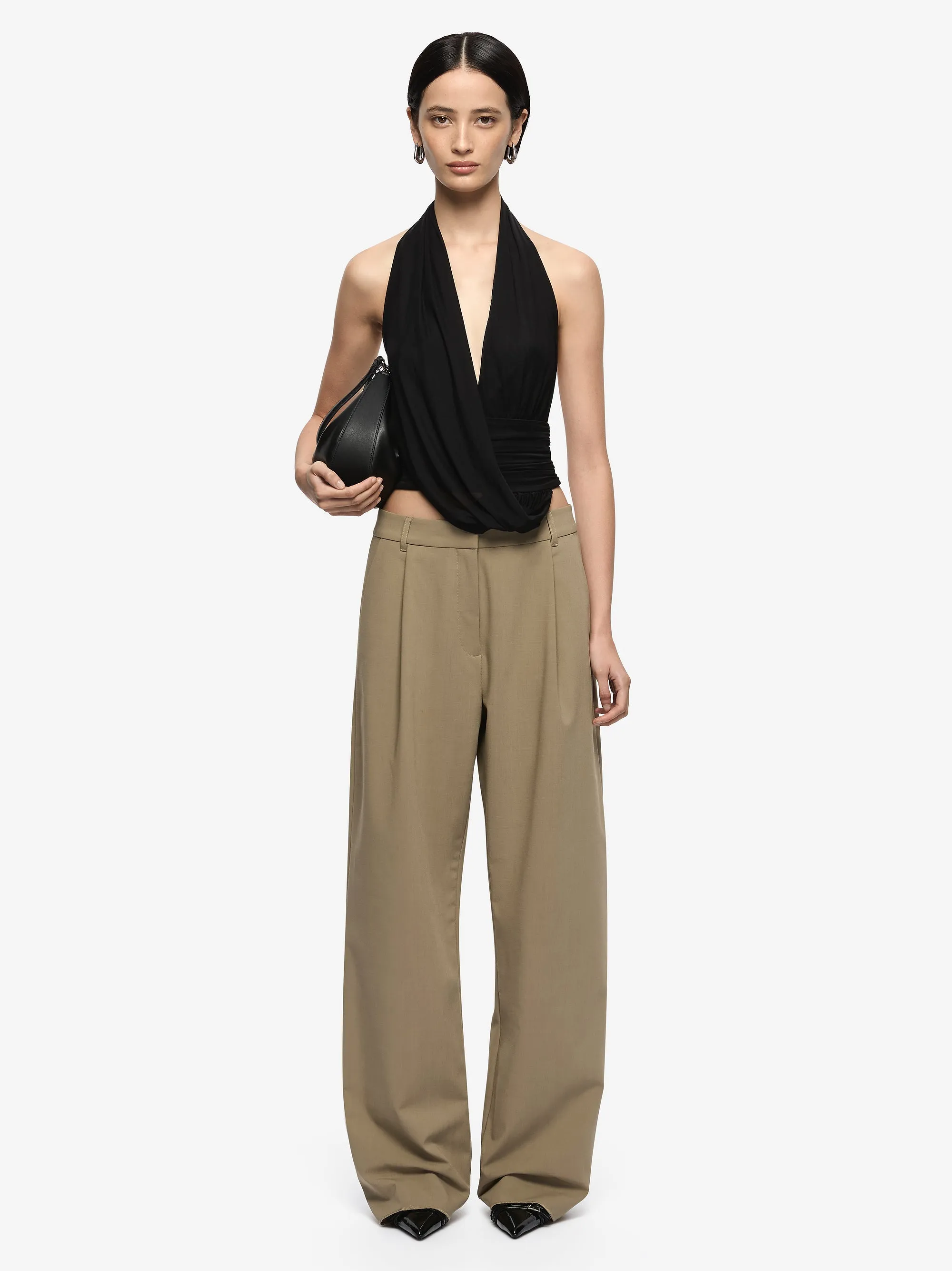 IRIS HALTER TOP - BLACK sold by bec + bridge product image thumbnail 2