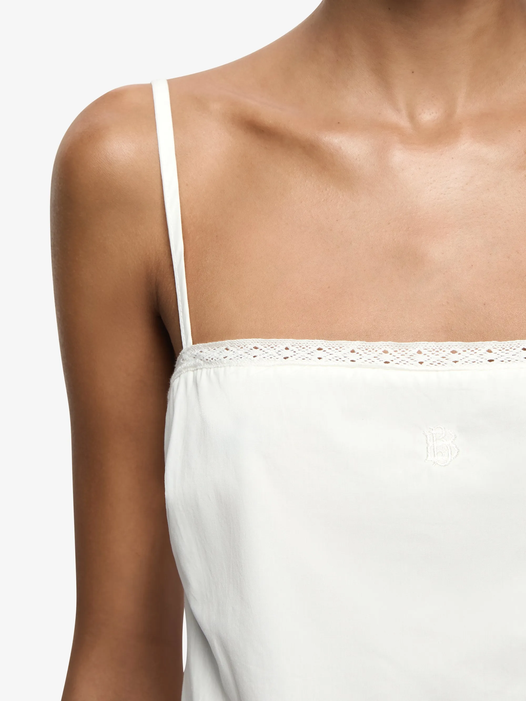 ELOWEN SCARF TOP - WHITE sold by bec + bridge product image thumbnail 4