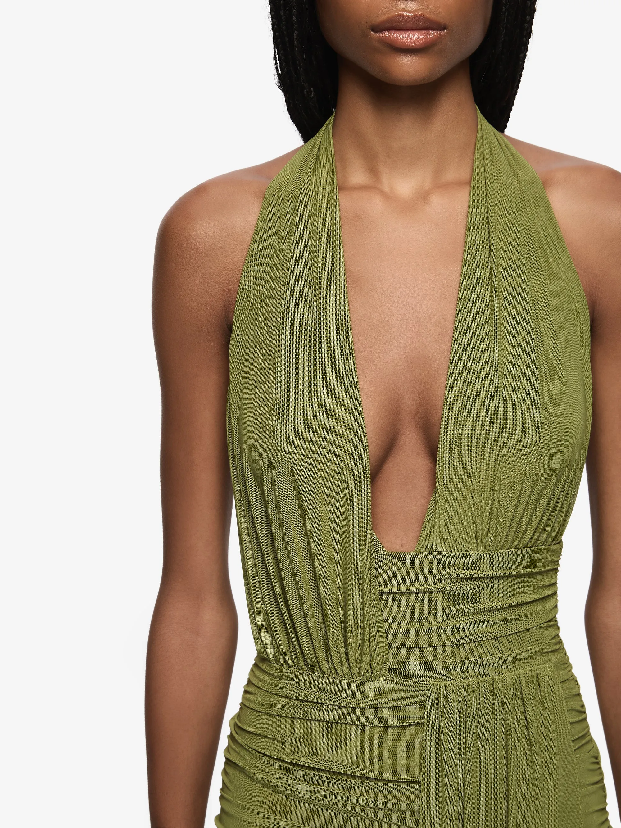 CASSIS DRAPE MAXI DRESS - FERN sold by bec + bridge product image thumbnail 3