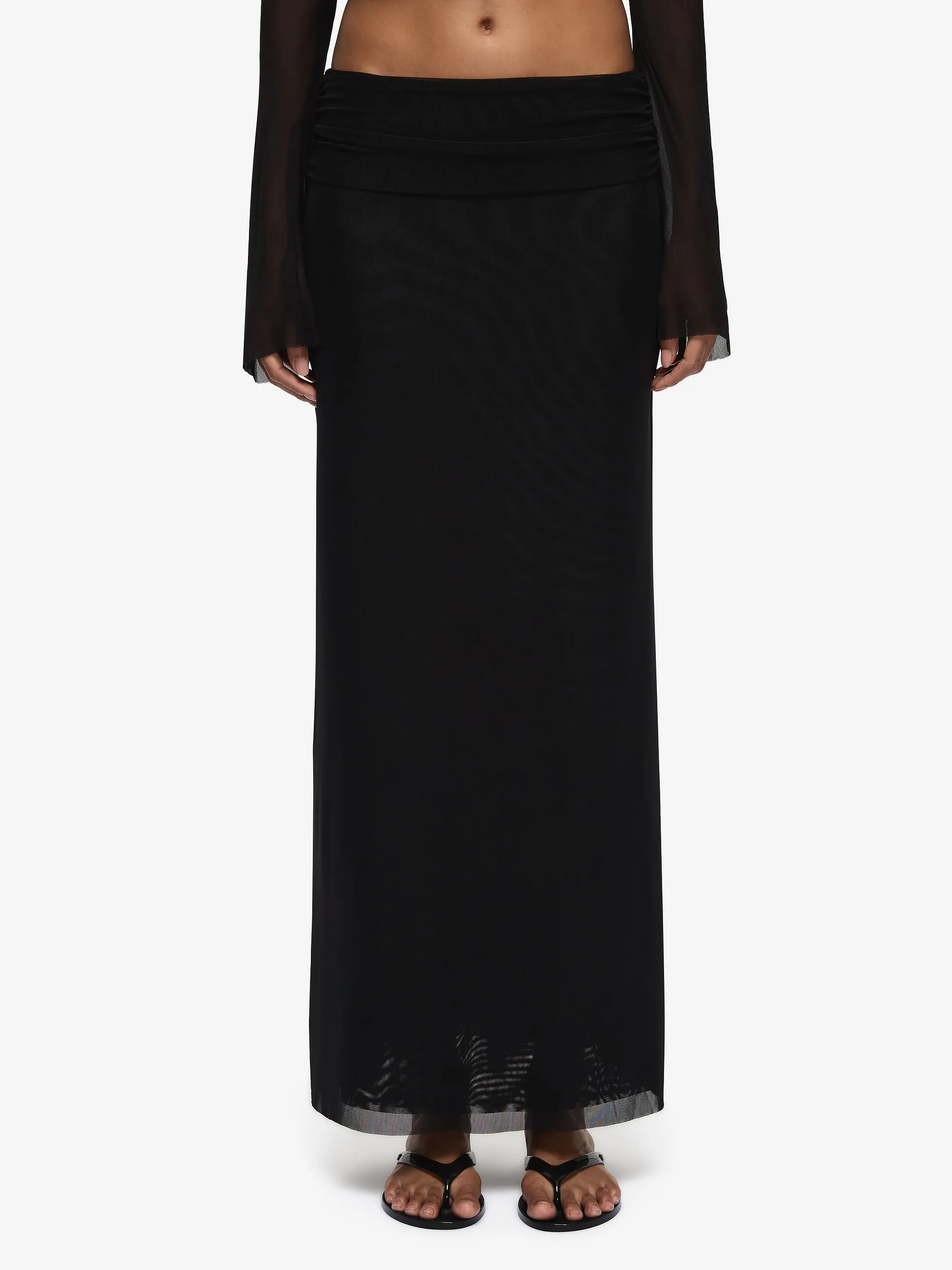 EVA MAXI SKIRT - BLACK sold by bec + bridge product image thumbnail 2