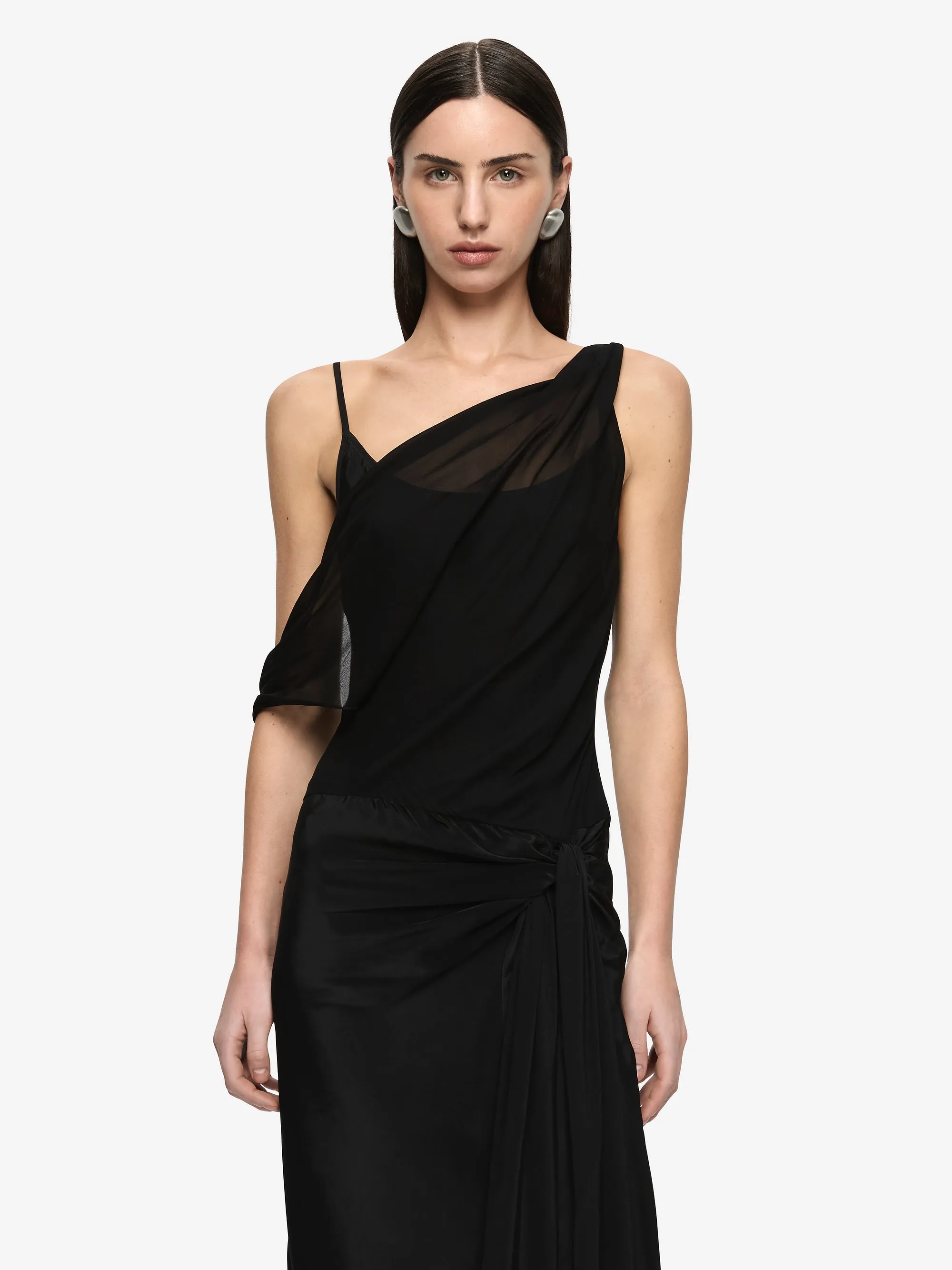 ANIKA LAYERED MAXI DRESS - BLACK sold by bec + bridge product image thumbnail 2