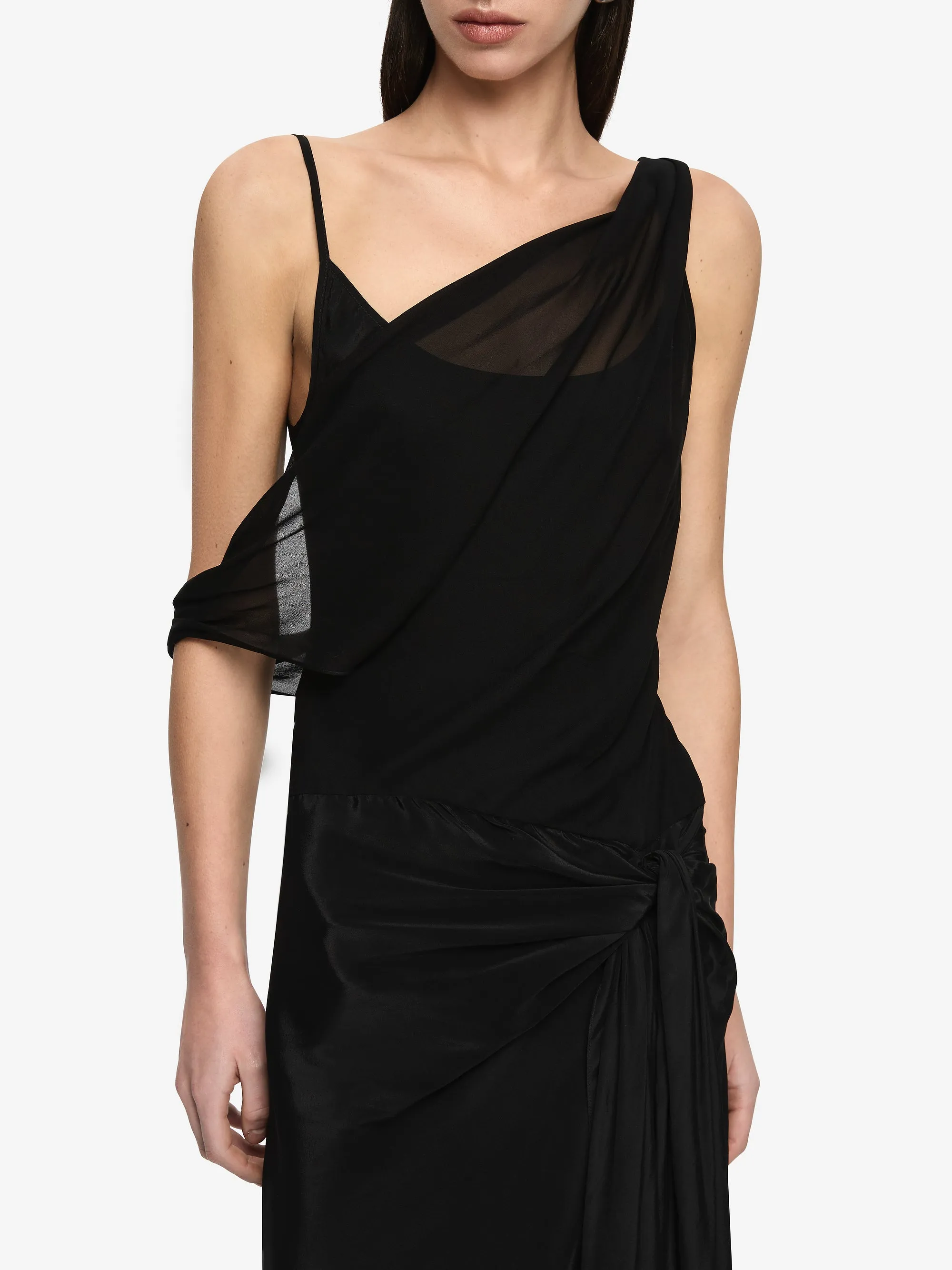 ANIKA LAYERED MAXI DRESS - BLACK sold by bec + bridge product image thumbnail 3