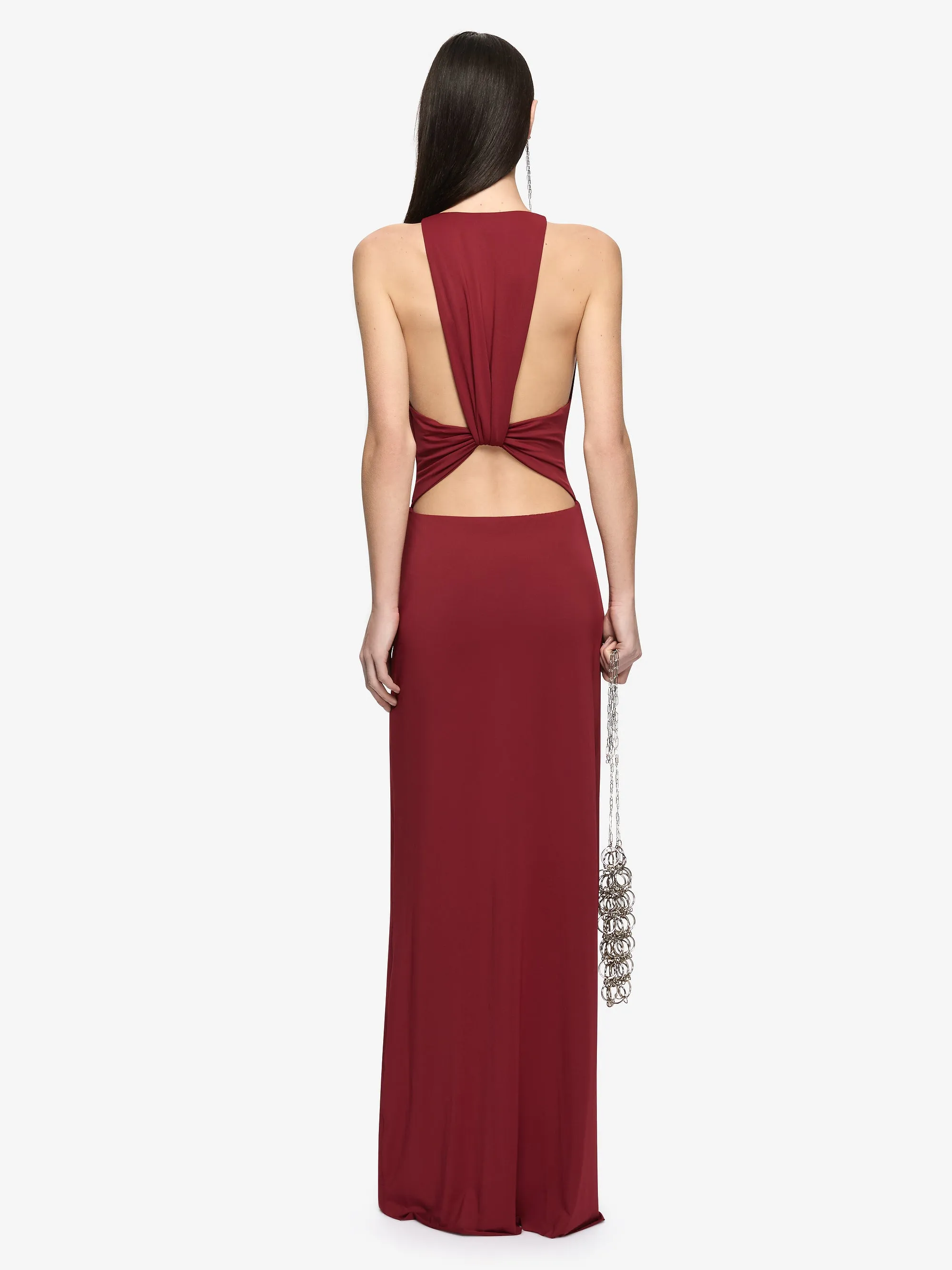 THALIA V MAXI DRESS - SYRAH sold by bec + bridge product image thumbnail 3