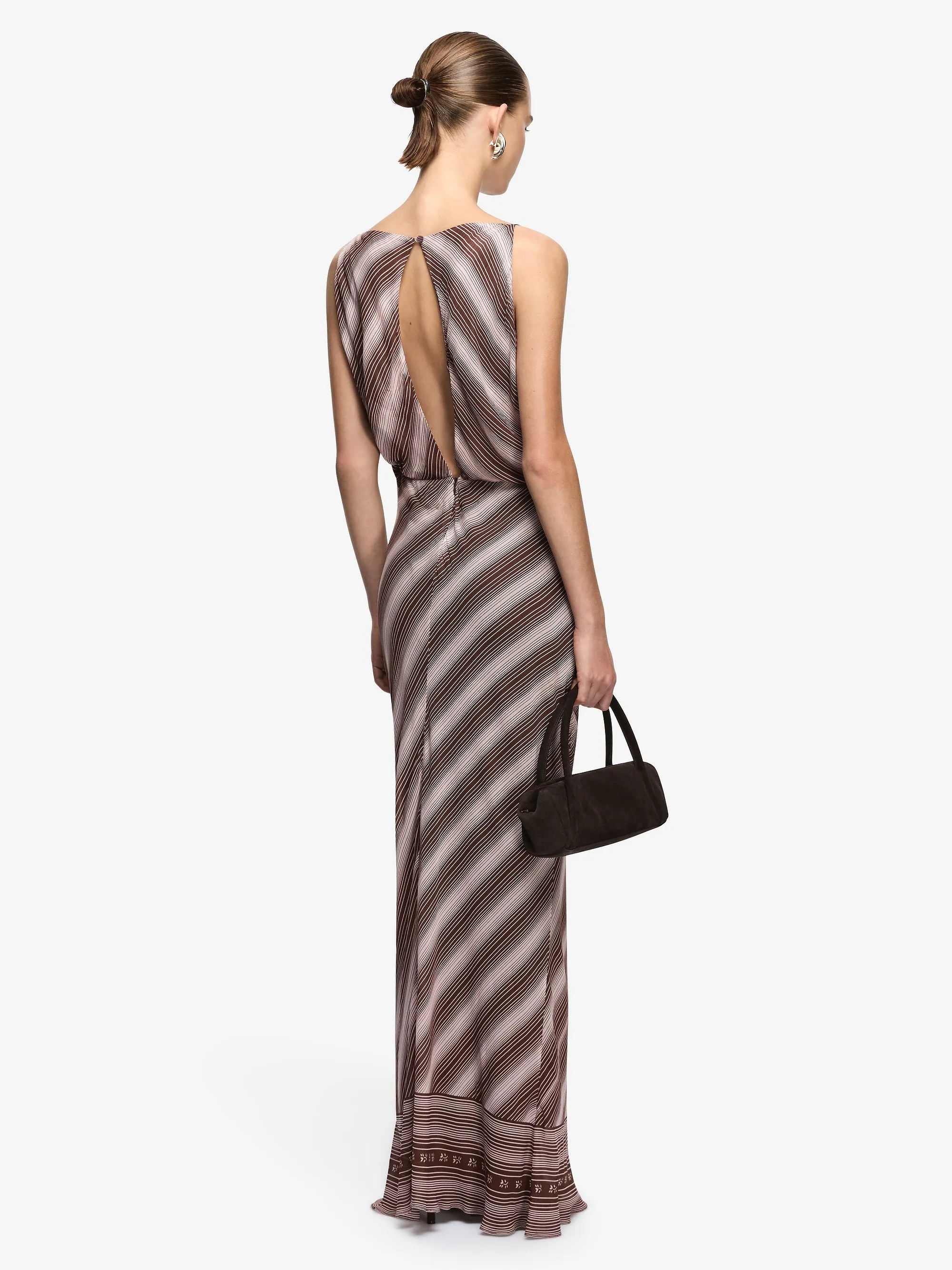 EVELY MAXI DRESS - GEO SCARF PRINT sold by bec + bridge product image thumbnail 5