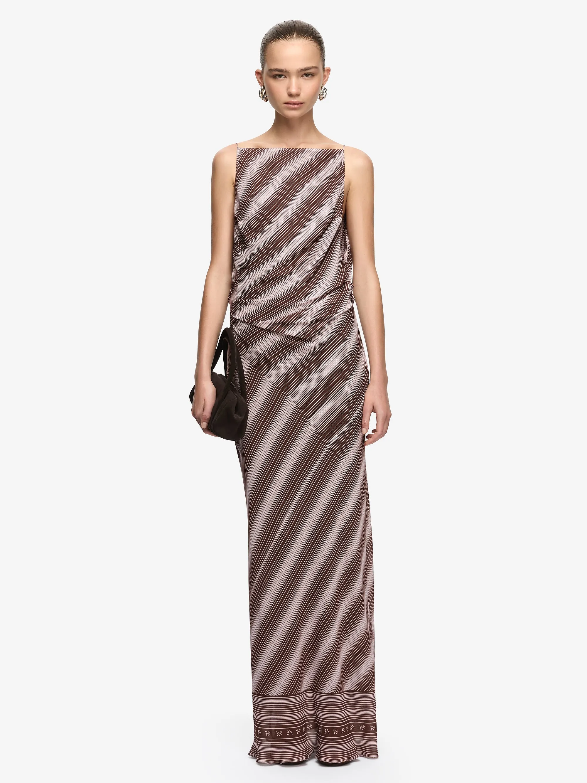 EVELY MAXI DRESS - GEO SCARF PRINT sold by bec + bridge product image thumbnail 4