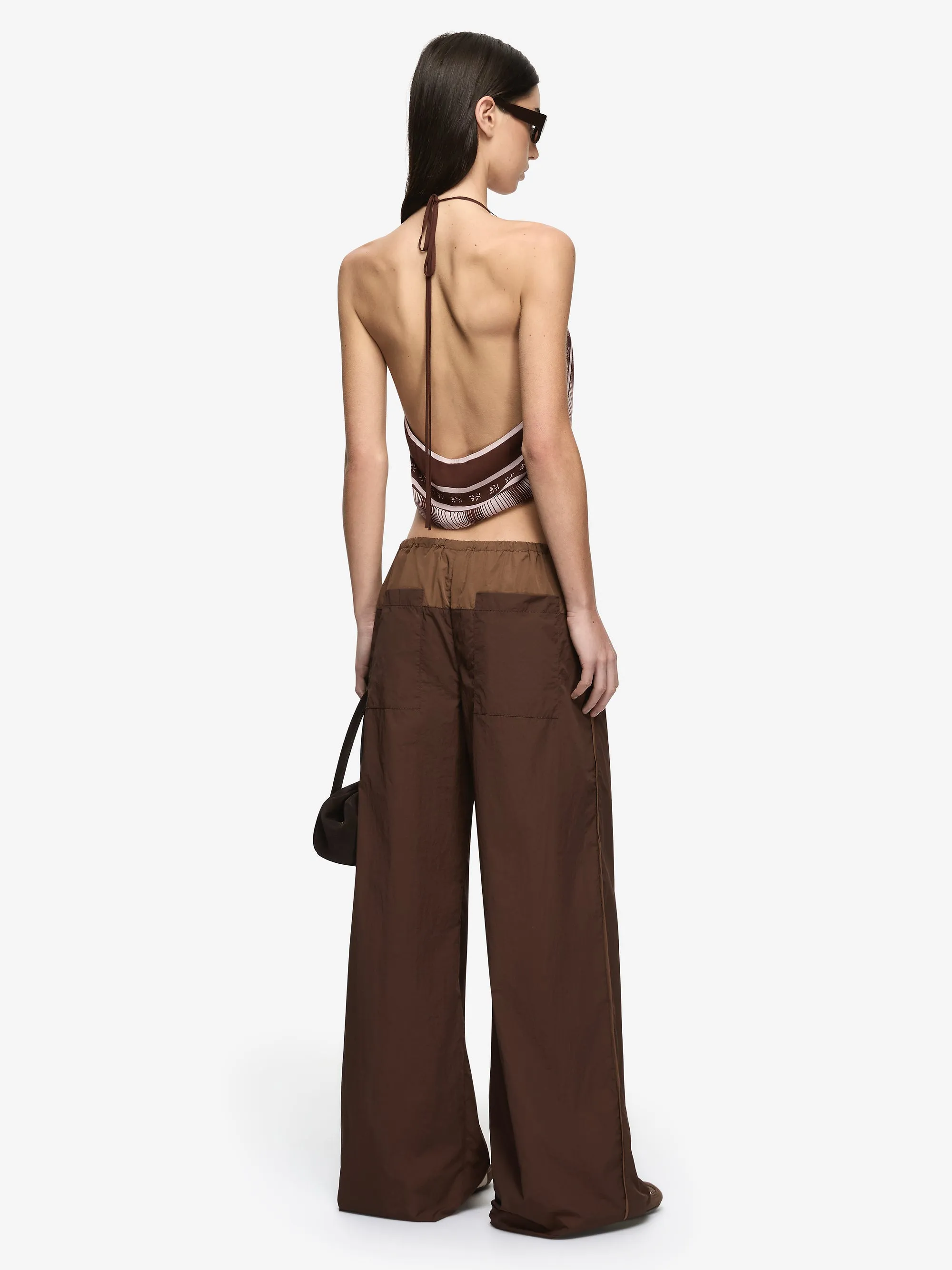 EVELY HALTER TOP - GEO SCARF PRINT sold by bec + bridge product image thumbnail 4