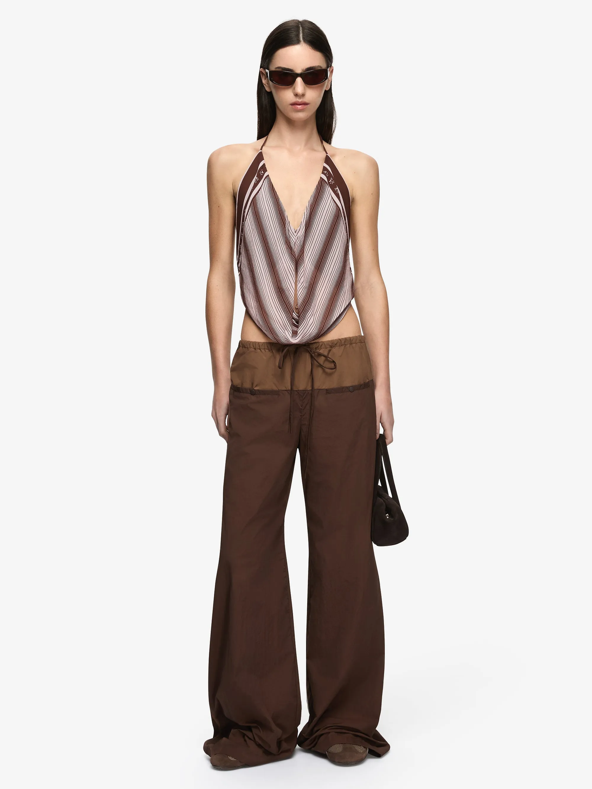 EVELY HALTER TOP - GEO SCARF PRINT sold by bec + bridge product image thumbnail 2