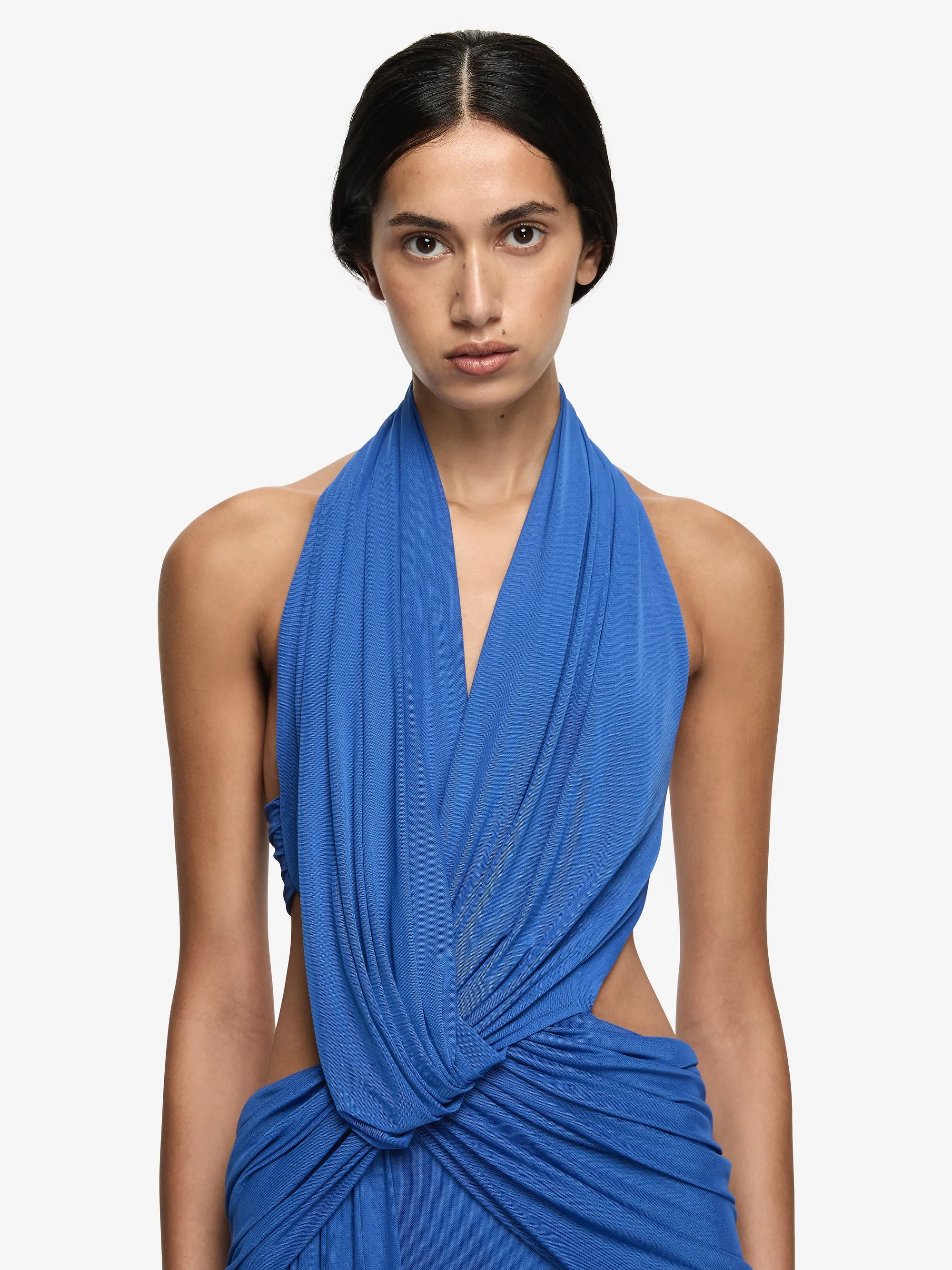 CHARLIZE HALTER MAXI DRESS - COBALT BLUE sold by bec + bridge product image thumbnail 3