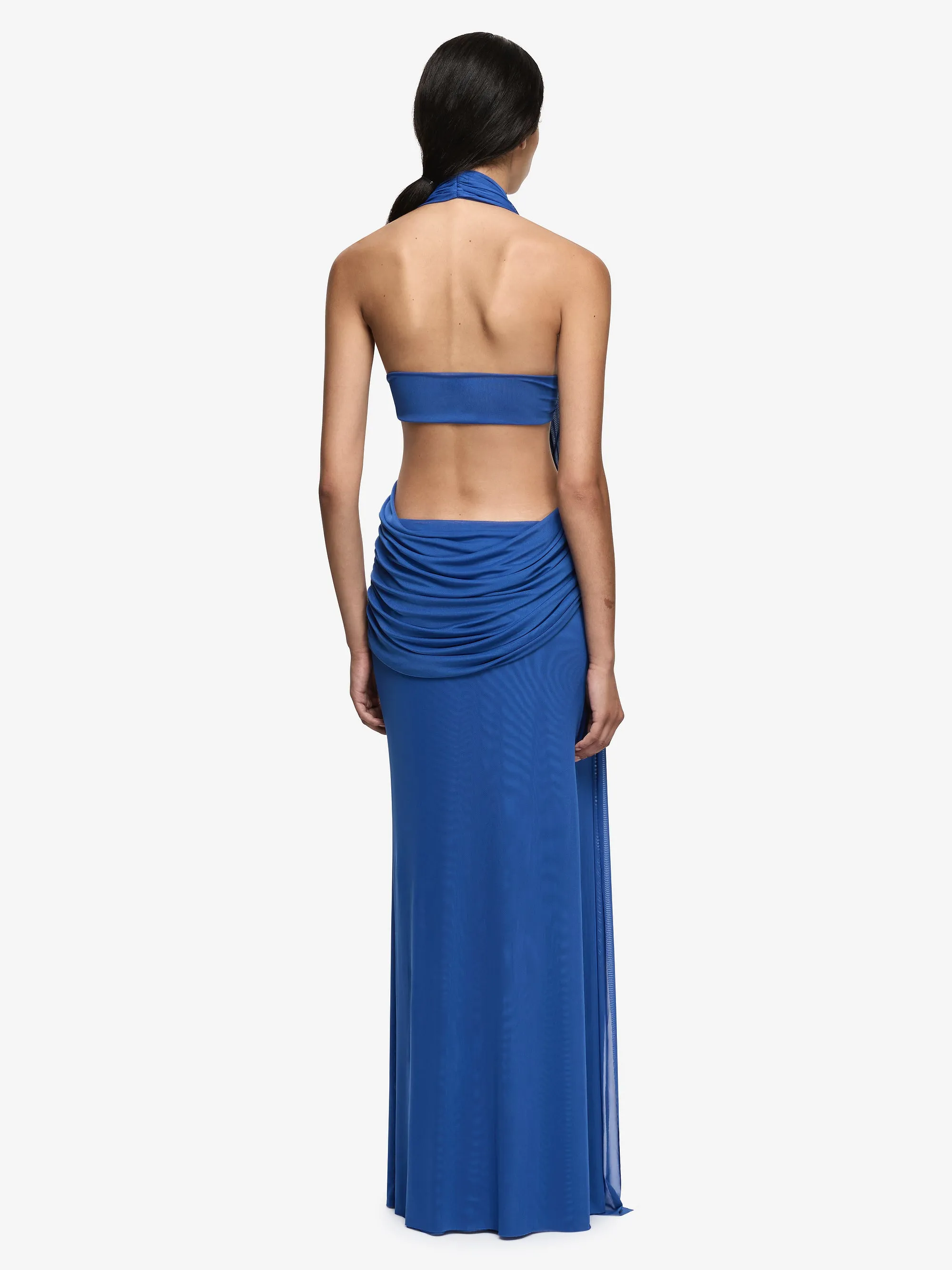 CHARLIZE HALTER MAXI DRESS - COBALT BLUE sold by bec + bridge product image thumbnail 5
