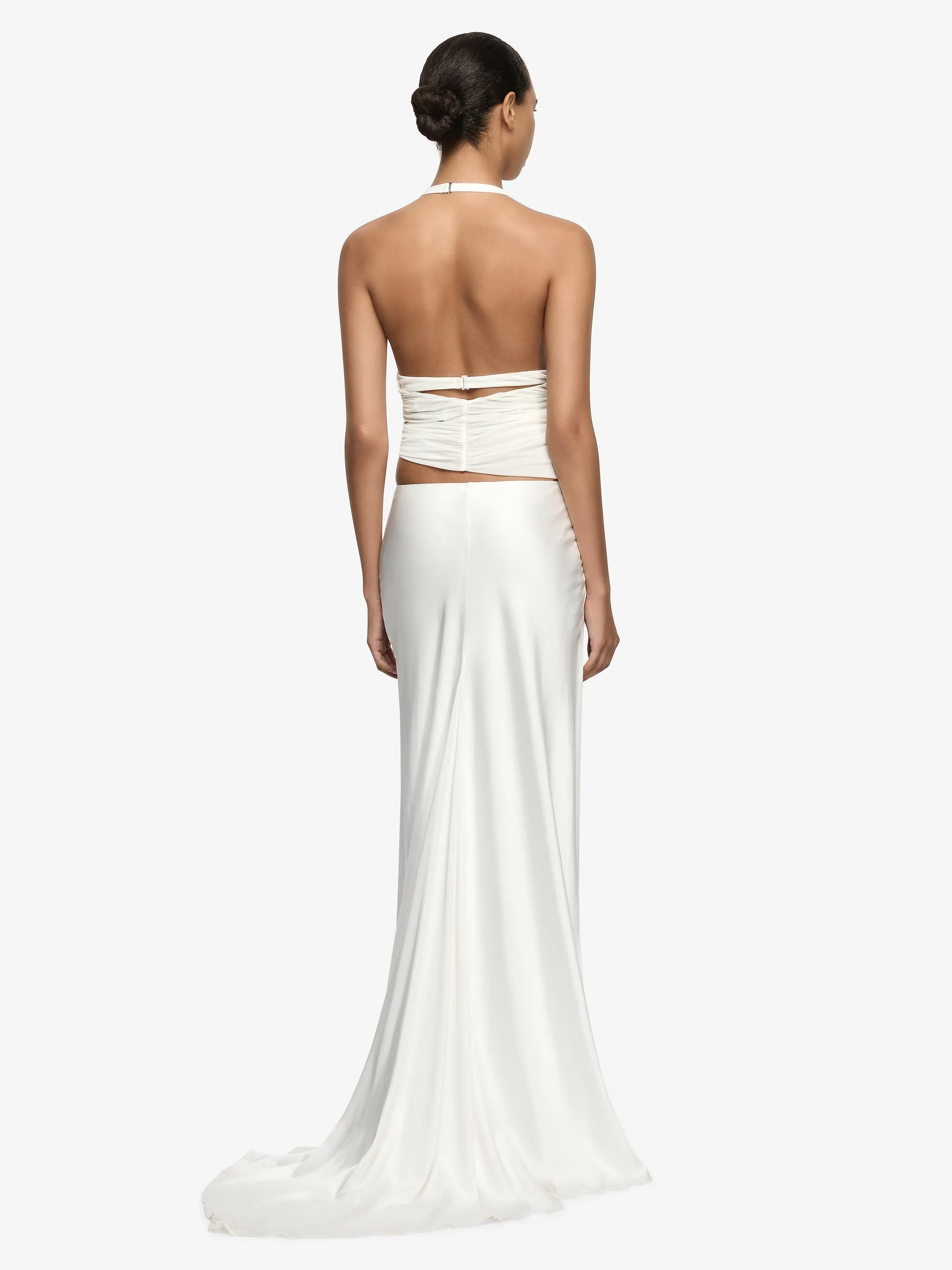 EYRE MAXI SKIRT - IVORY sold by bec + bridge product image thumbnail 4