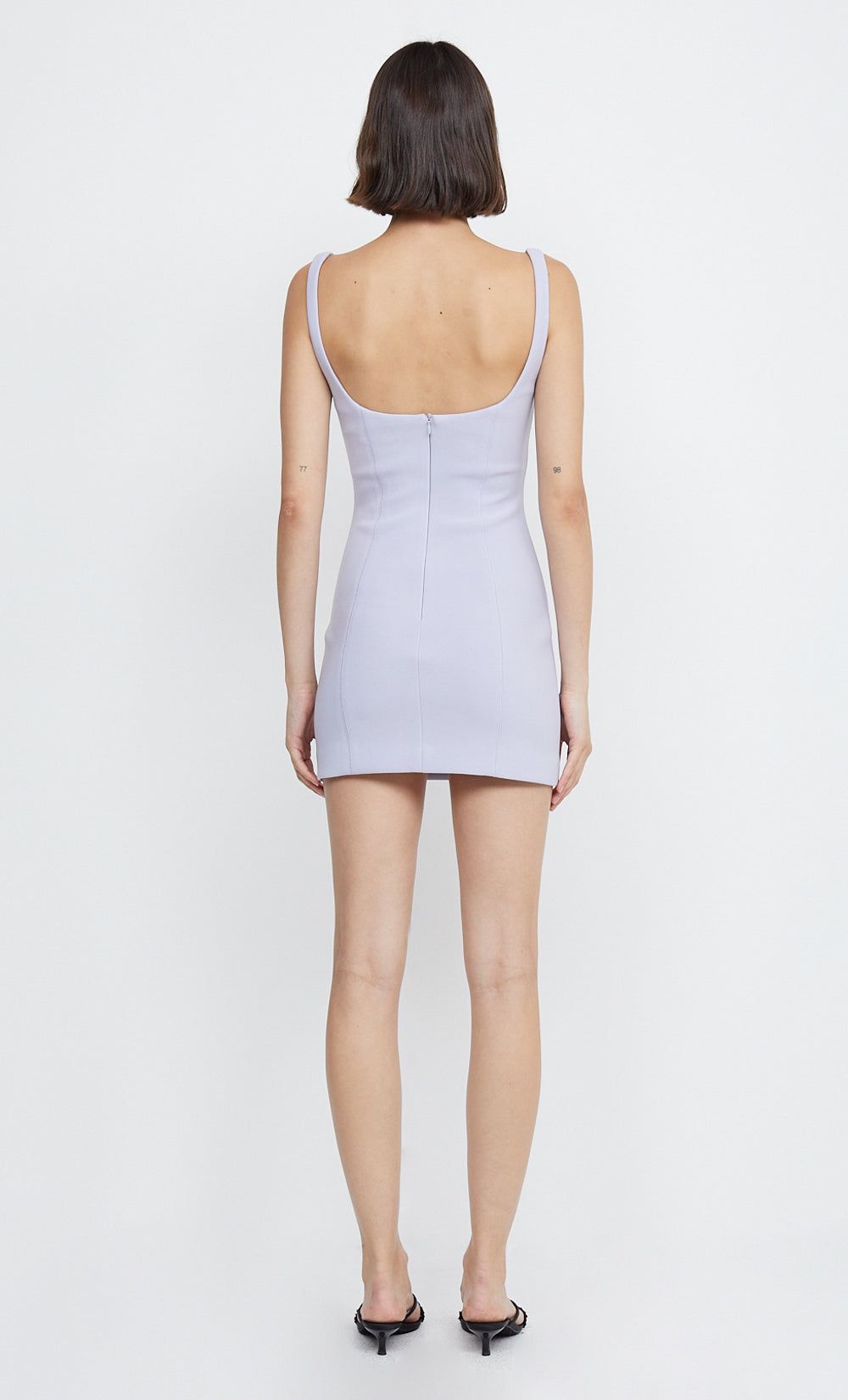 ZOEY MINI DRESS - PALE LILAC sold by bec + bridge product image thumbnail 2
