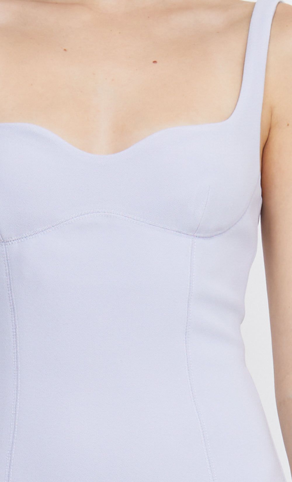 ZOEY MINI DRESS - PALE LILAC sold by bec + bridge product image thumbnail 5