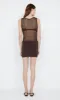 AURORA MINI DRESS - CHOC sold by bec + bridge