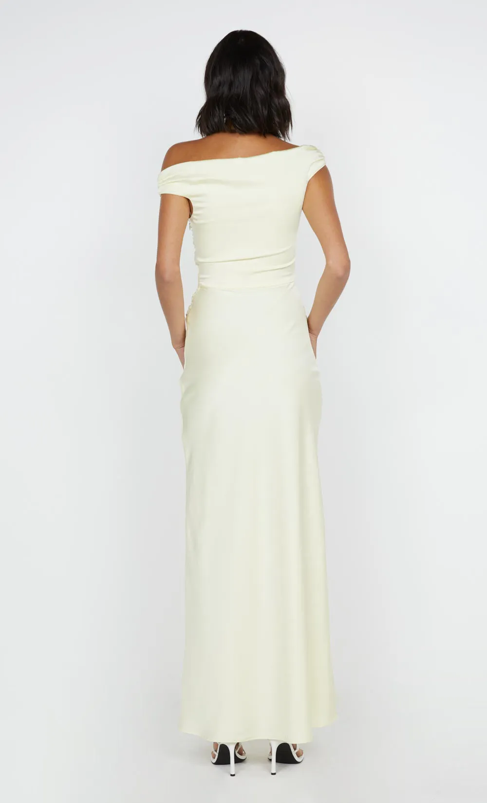 ETERNITY OFF SHOULDER MAXI - ICE YELLOW sold by bec + bridge product image thumbnail 3