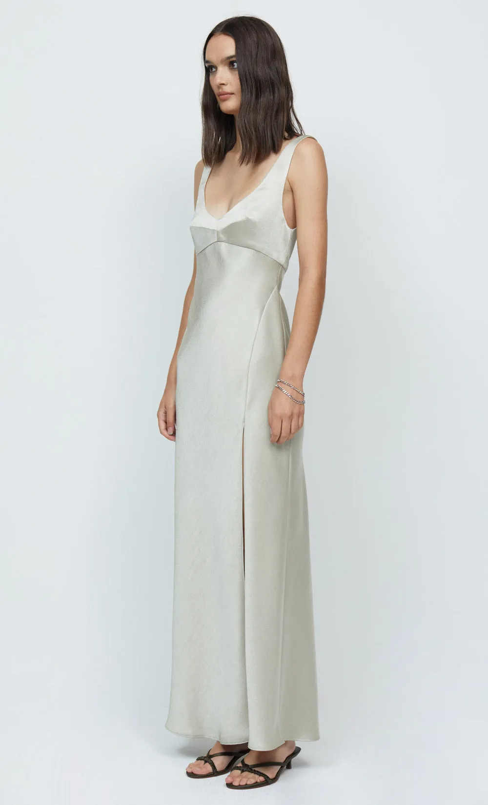 NADIA V MAXI DRESS - ECRU sold by bec + bridge product image thumbnail 4