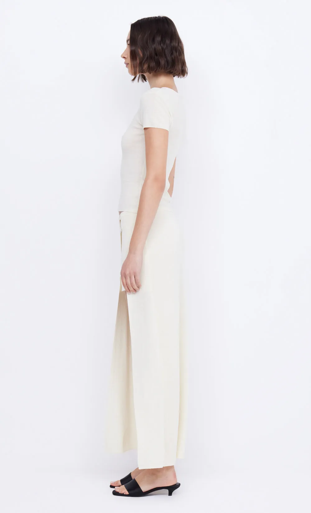CASPIAN KNIT MAXI SKIRT - MILK sold by bec + bridge product image thumbnail 3