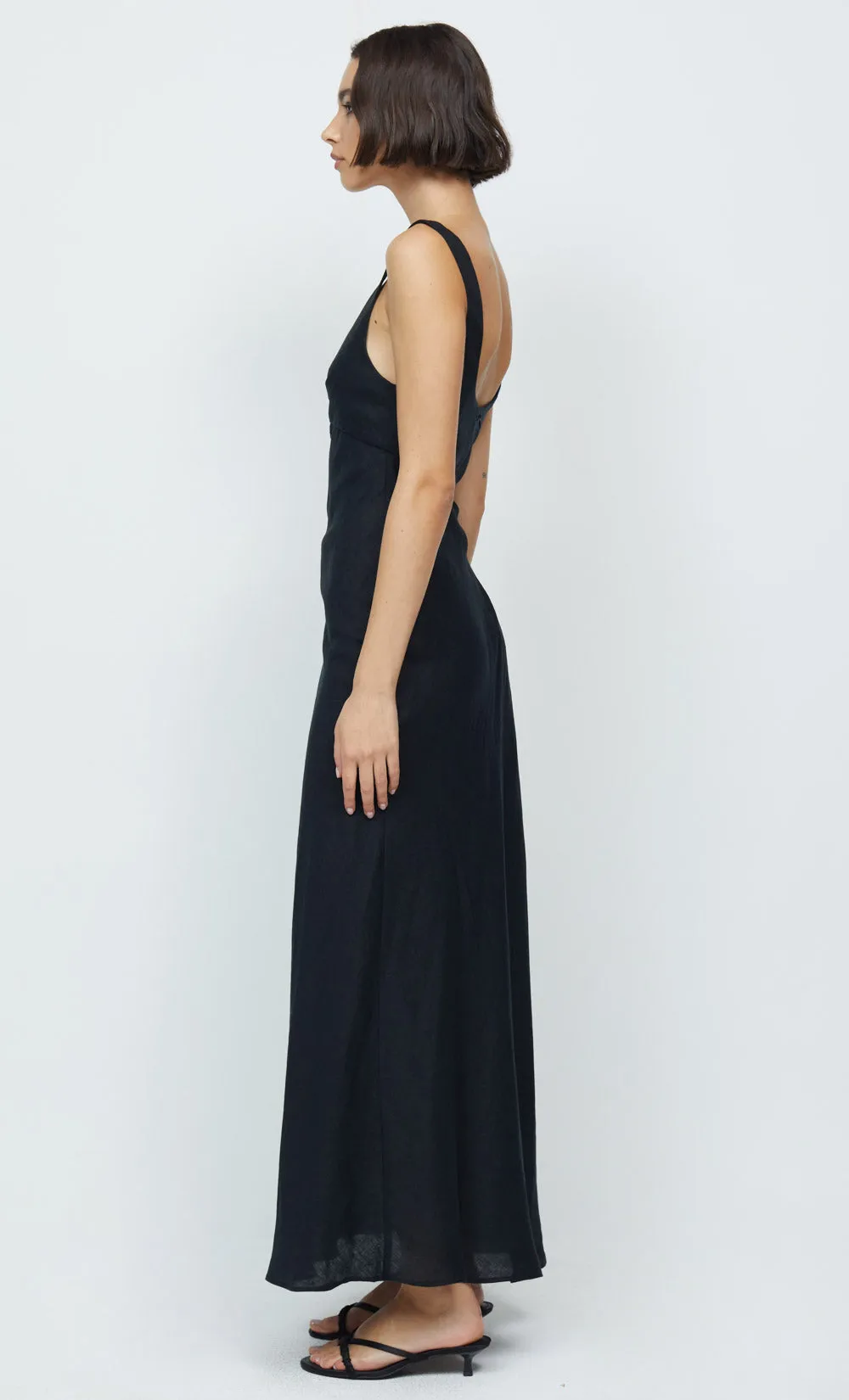 LARA MAXI DRESS - BLACK sold by bec + bridge product image thumbnail 4