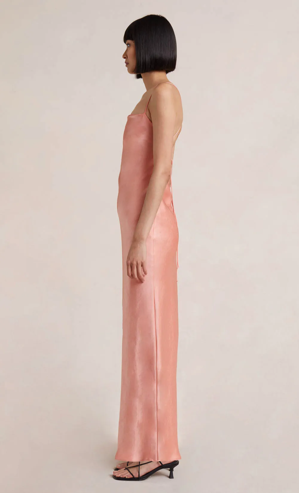 THE DREAMER TIE DRESS - CORAL sold by bec + bridge product image thumbnail 3
