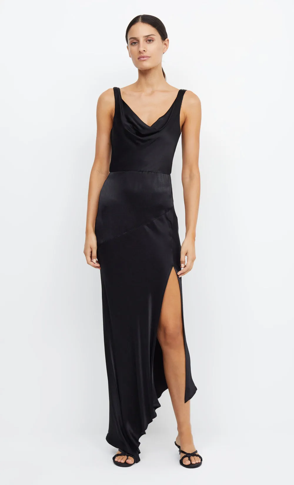 MOON DANCE COWL DRESS - BLACK sold by bec + bridge product image thumbnail 2