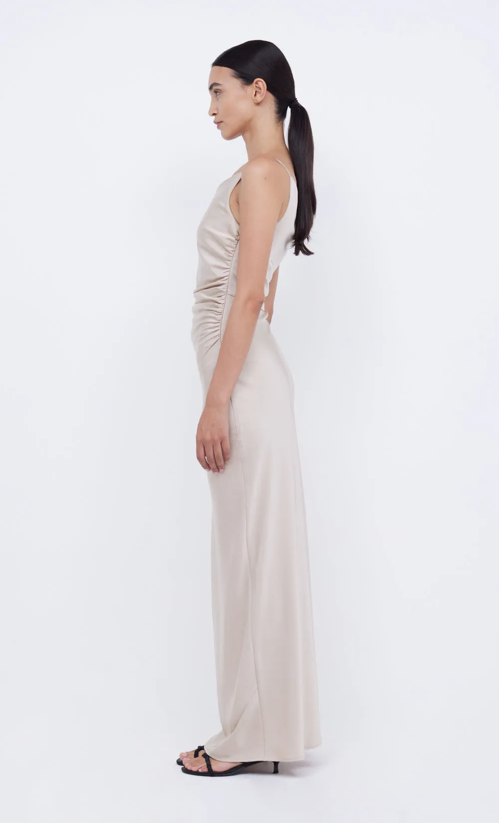 ETERNITY ASYM MAXI DRESS - SAND sold by bec + bridge product image thumbnail 3