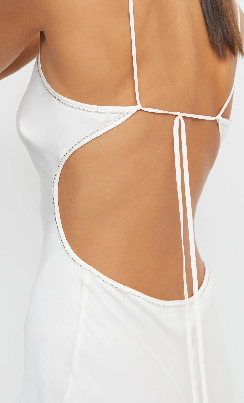 PARADISE BEADED MAXI DRESS - IVORY sold by bec + bridge product image thumbnail 5