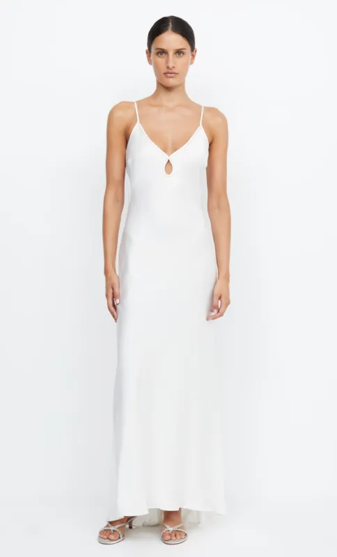 PARADISE BEADED MAXI DRESS - IVORY sold by bec + bridge