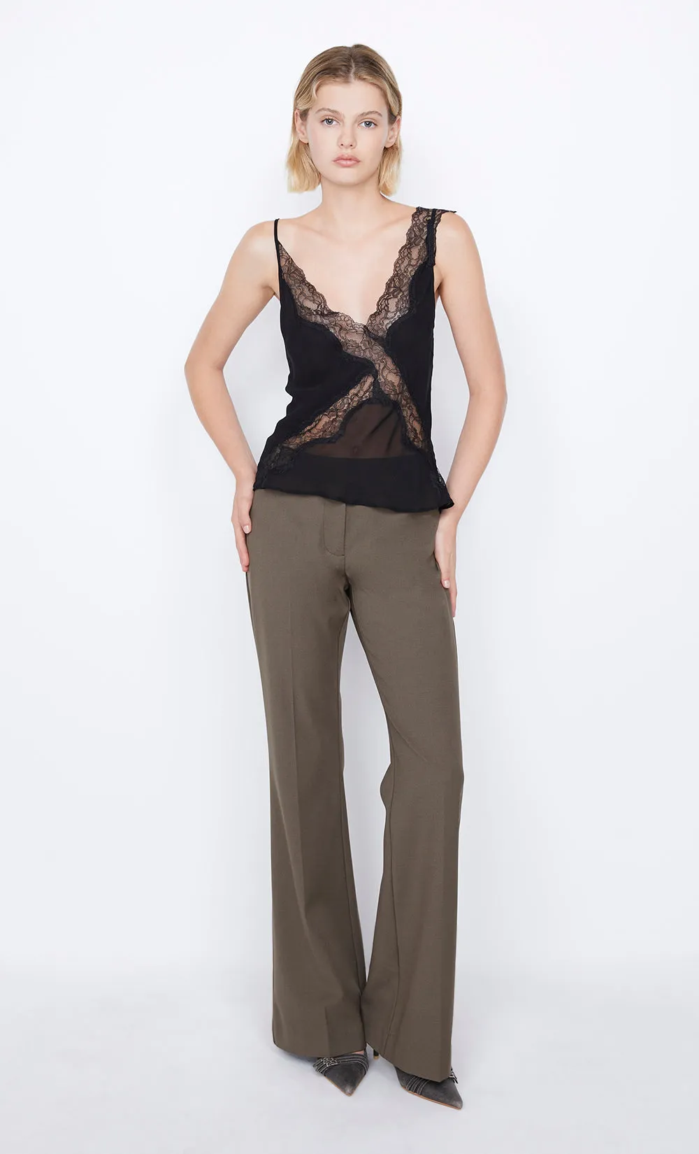 KNOX CAMI - BLACK sold by bec + bridge