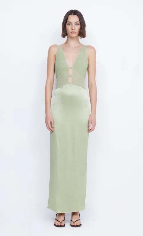 HACIE MAXI DRESS - AVOCADO sold by bec + bridge