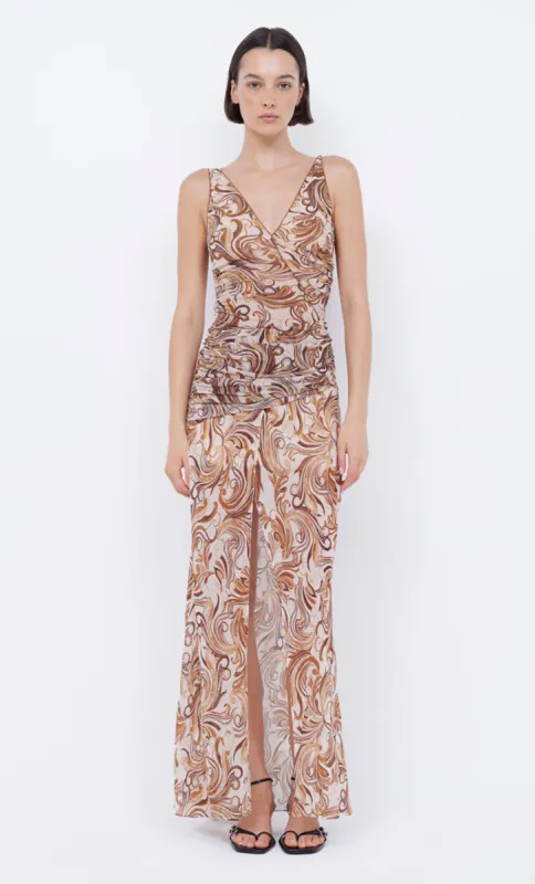 JOCELYN MAXI DRESS - CREAM SWIRL sold by bec + bridge