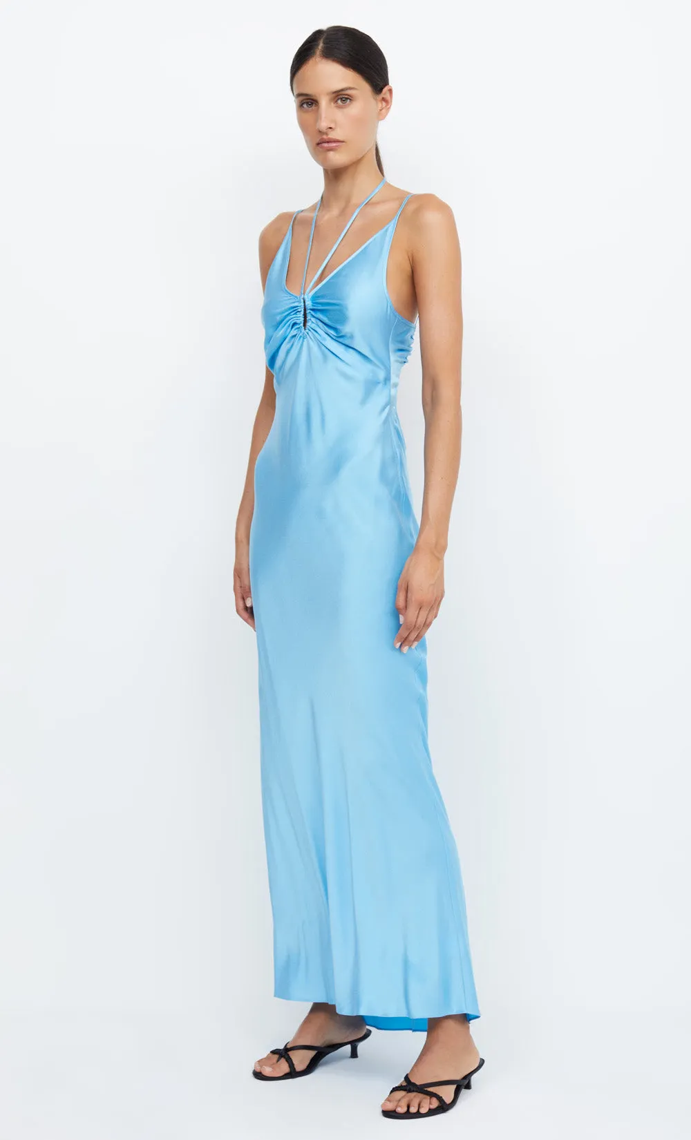 QUINN MAXI DRESS - TOPAZ BLUE sold by bec + bridge product image thumbnail 3