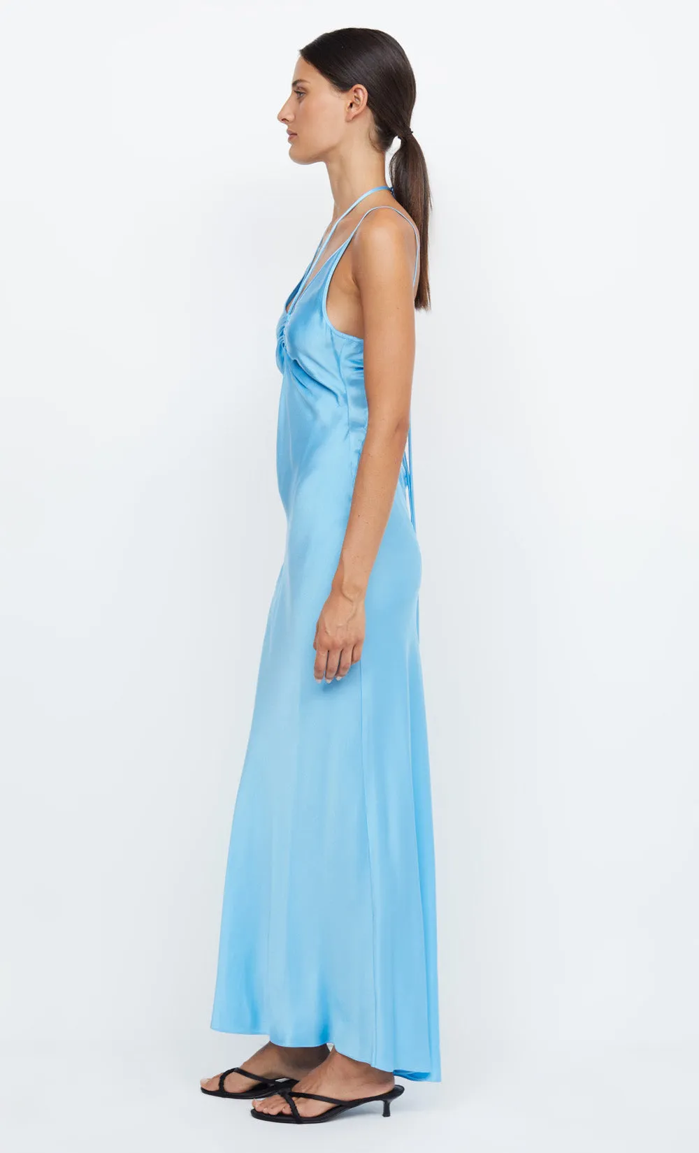QUINN MAXI DRESS - TOPAZ BLUE sold by bec + bridge product image thumbnail 4