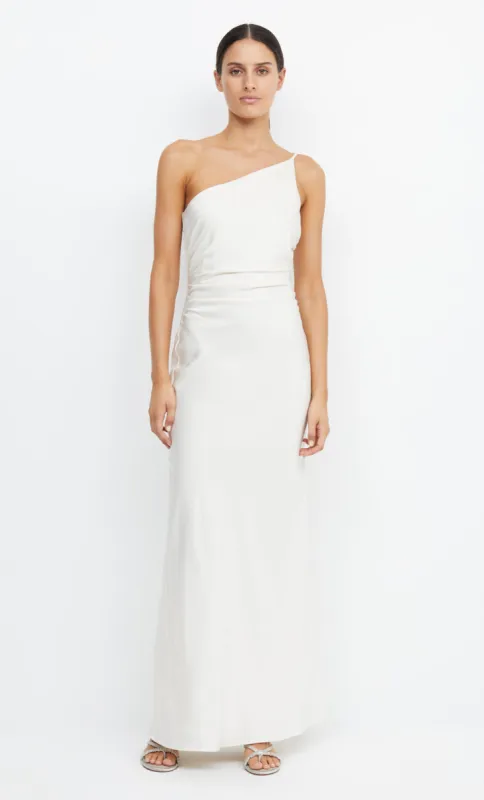 ETERNITY ASYM MAXI DRESS - CREAM sold by bec + bridge