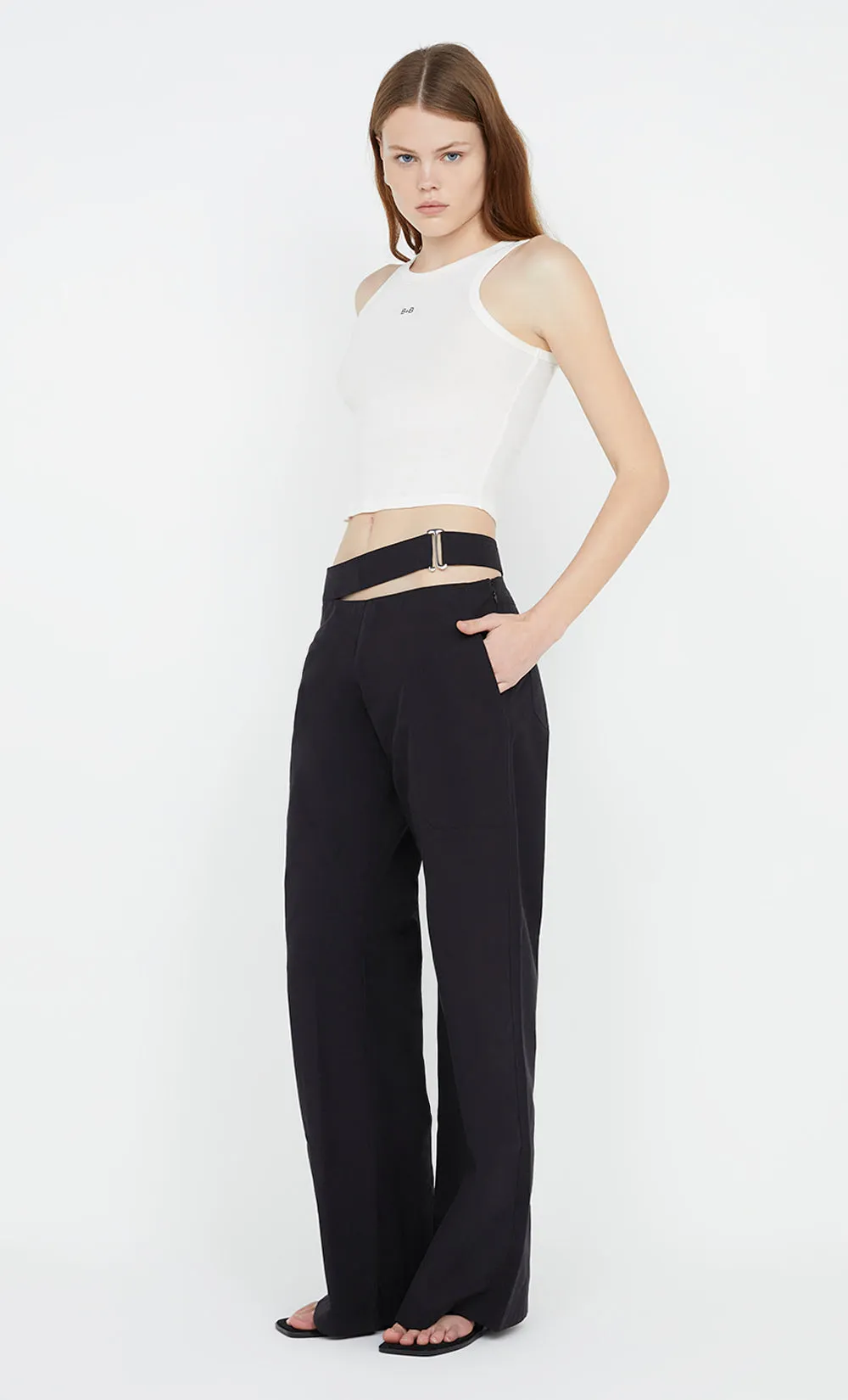 TOMMI PANT - BLACK sold by bec + bridge